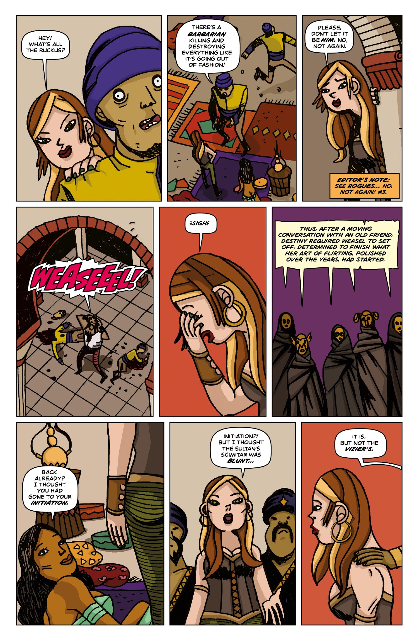 Read online Tales of Rogues! comic -  Issue #5 - 10