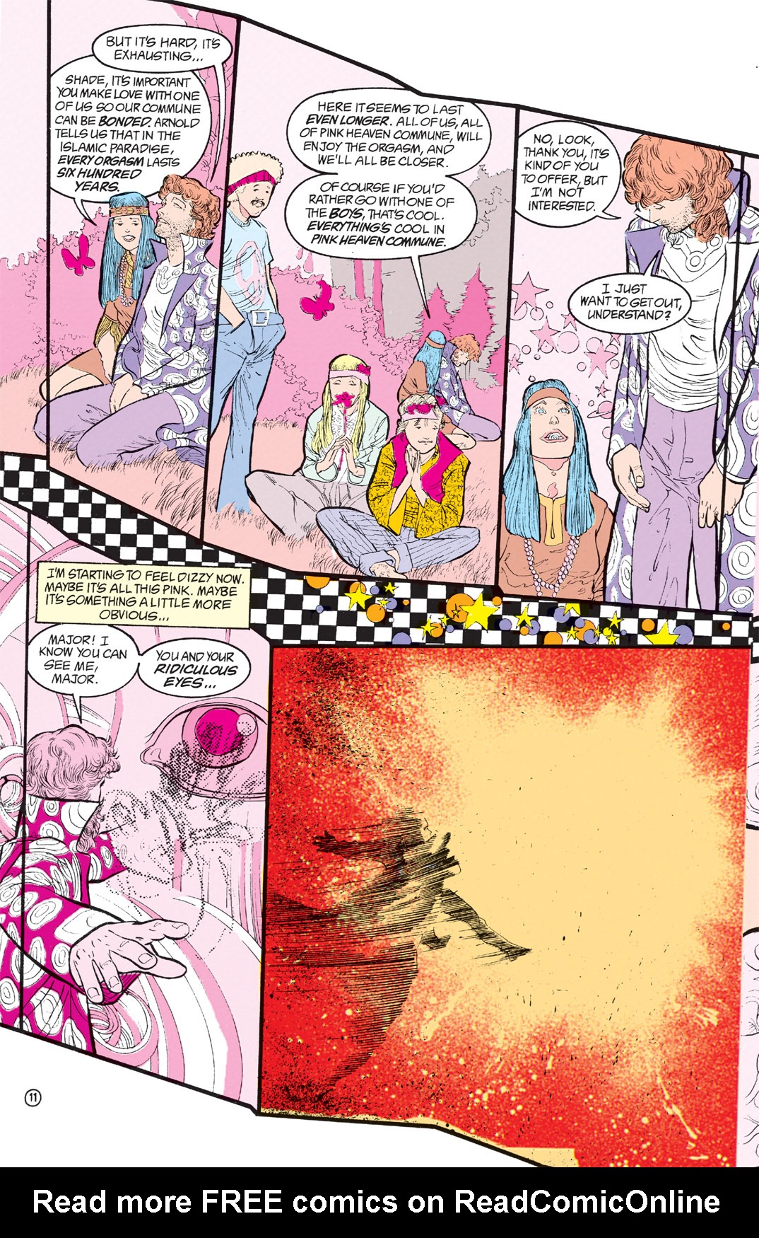 Read online Shade, the Changing Man comic -  Issue #8 - 10