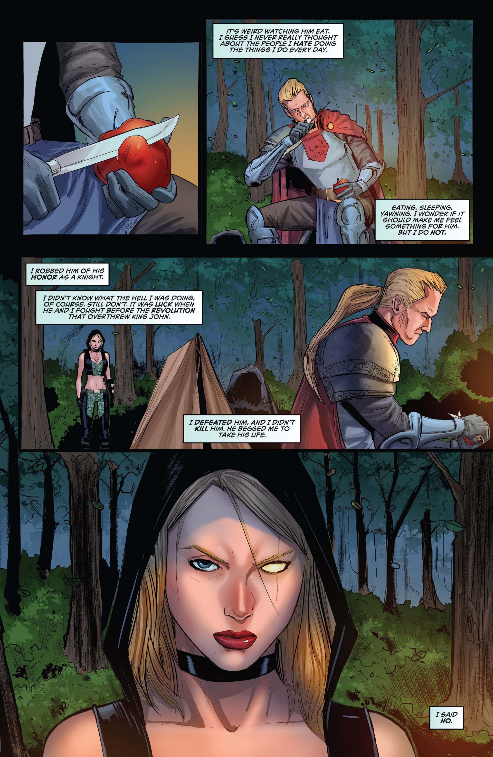 Read online Grimm Fairy Tales presents Robyn Hood: Legend comic -  Issue #2 - 12