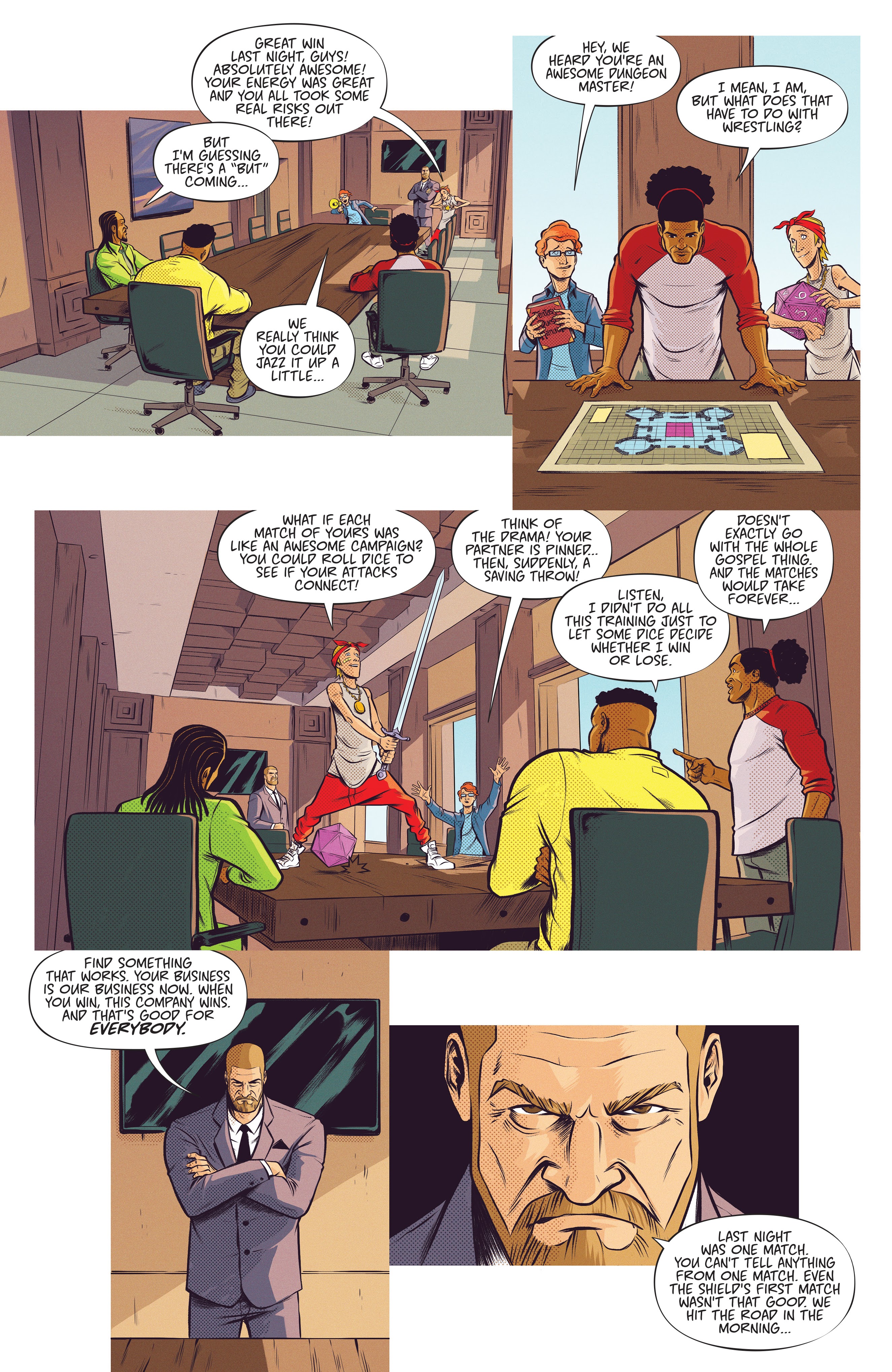 Read online WWE The New Day: Power of Positivity comic -  Issue #2 - 7