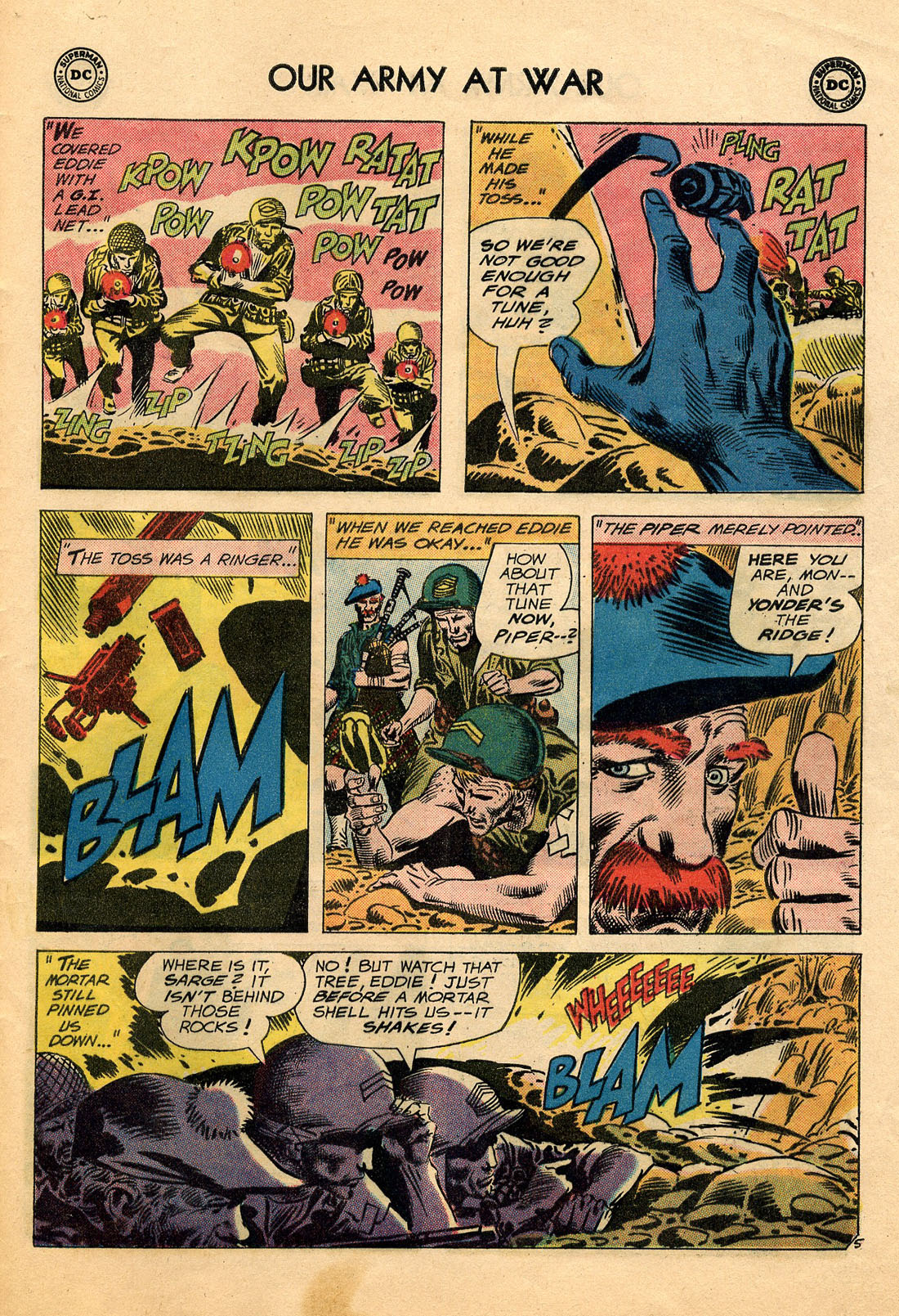 Read online Our Army at War (1952) comic -  Issue #91 - 29