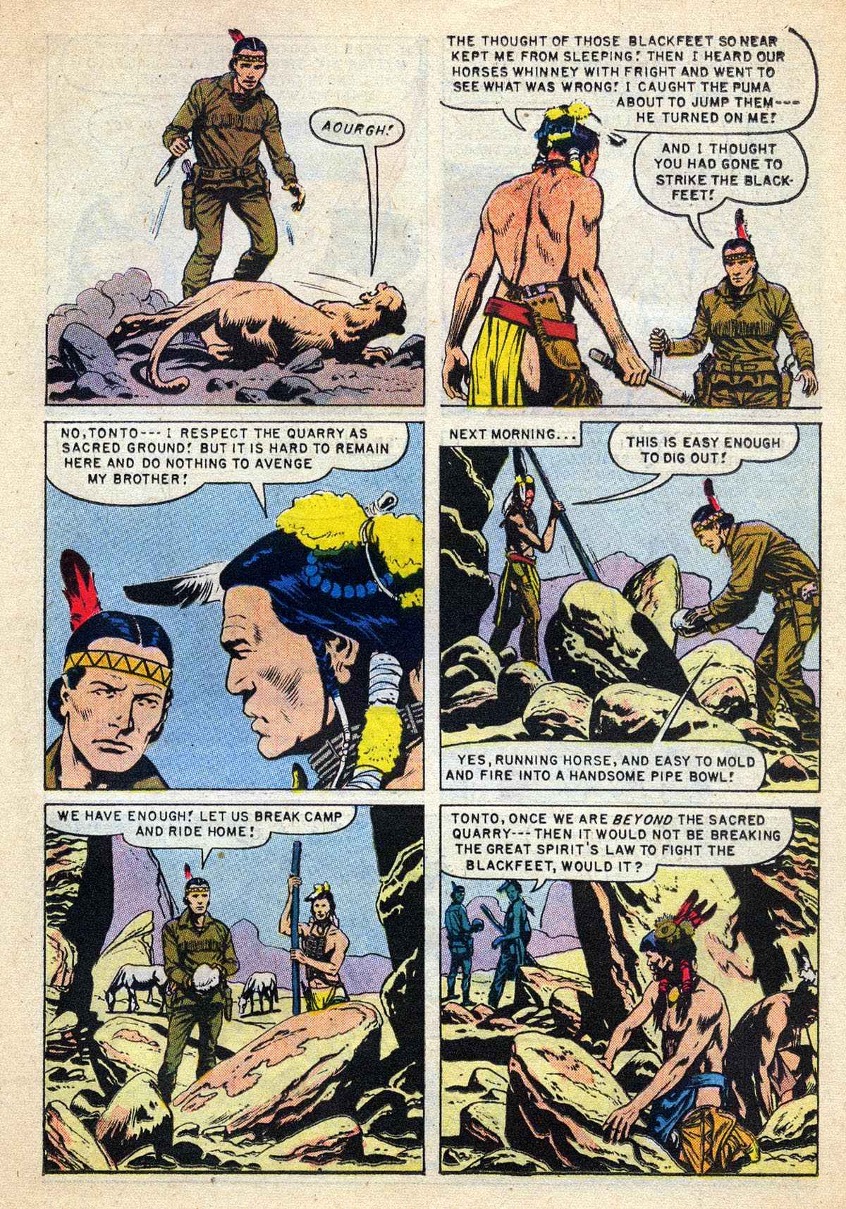 Read online Lone Ranger's Companion Tonto comic -  Issue #33 - 19