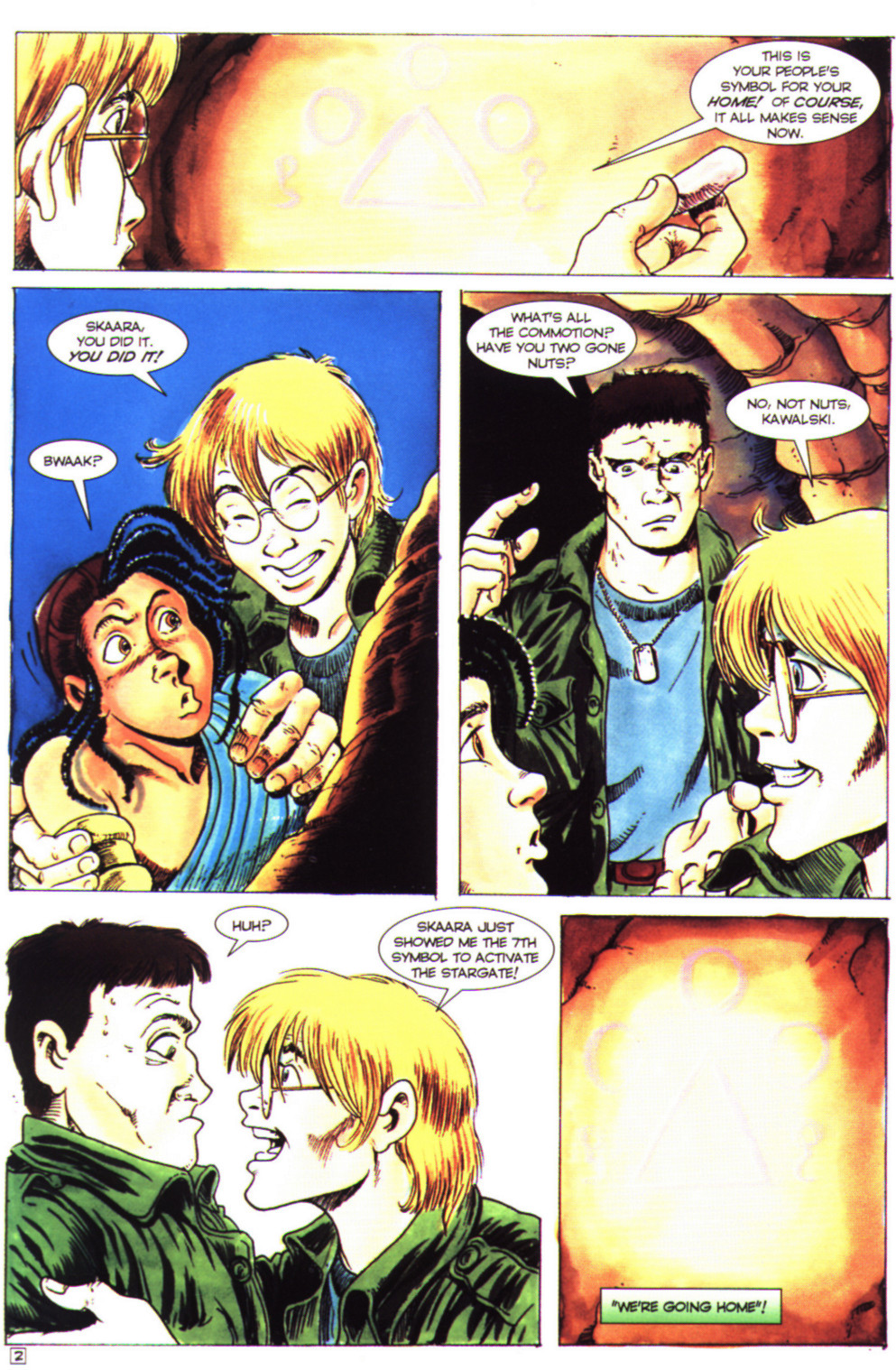 Read online Stargate comic -  Issue #4 - 4