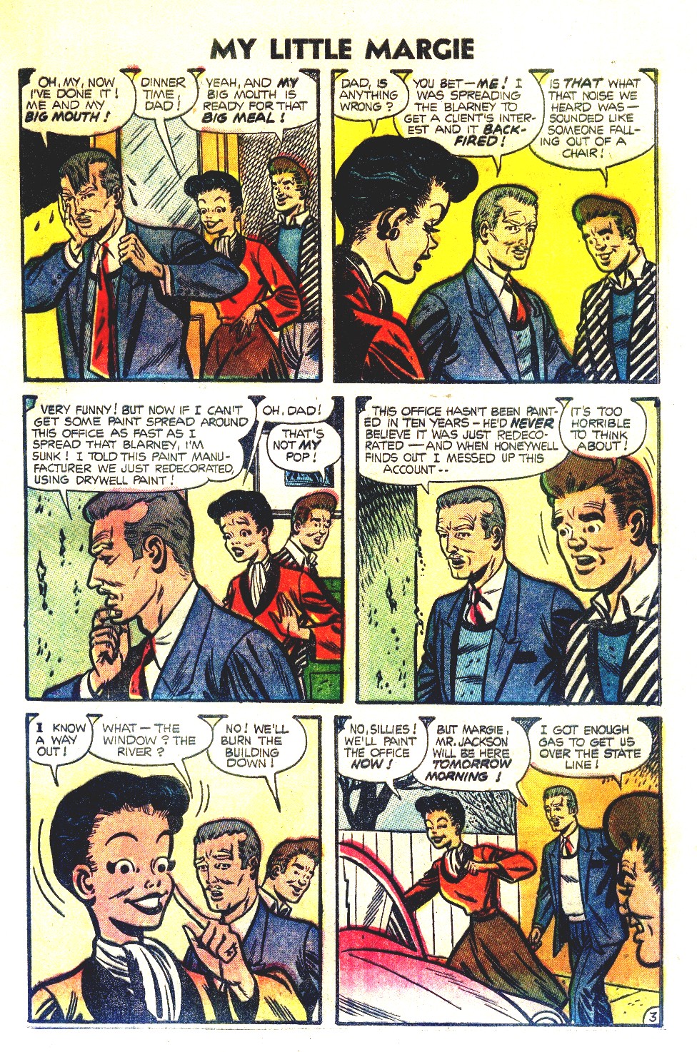 Read online My Little Margie (1954) comic -  Issue #8 - 5