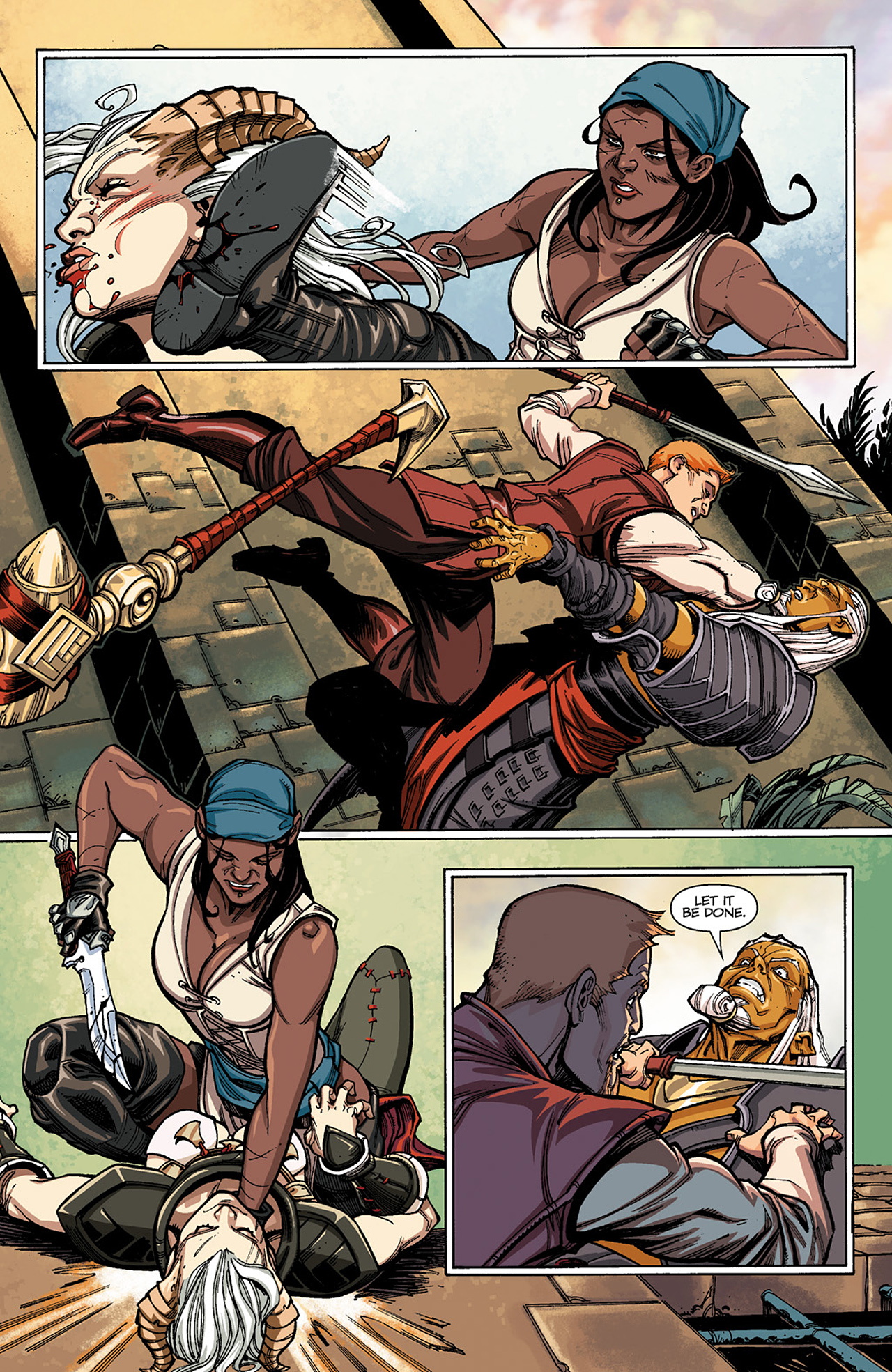 Read online Dragon Age: Those Who Speak comic -  Issue #3 - 19
