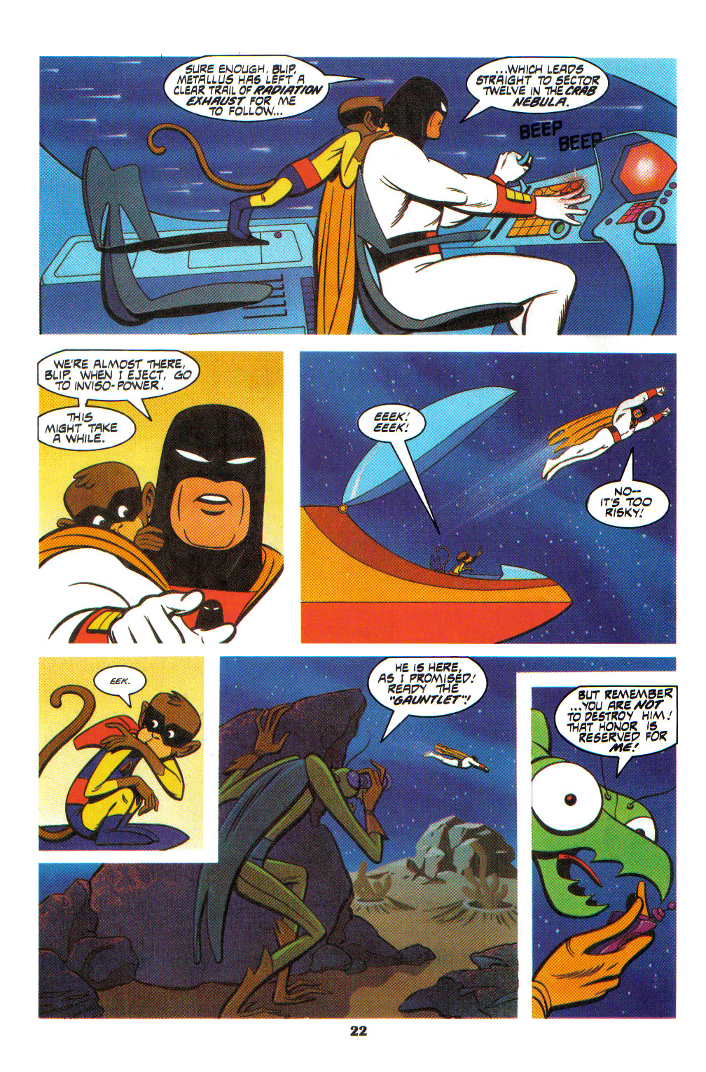Read online Space Ghost (1987) comic -  Issue # Full - 24