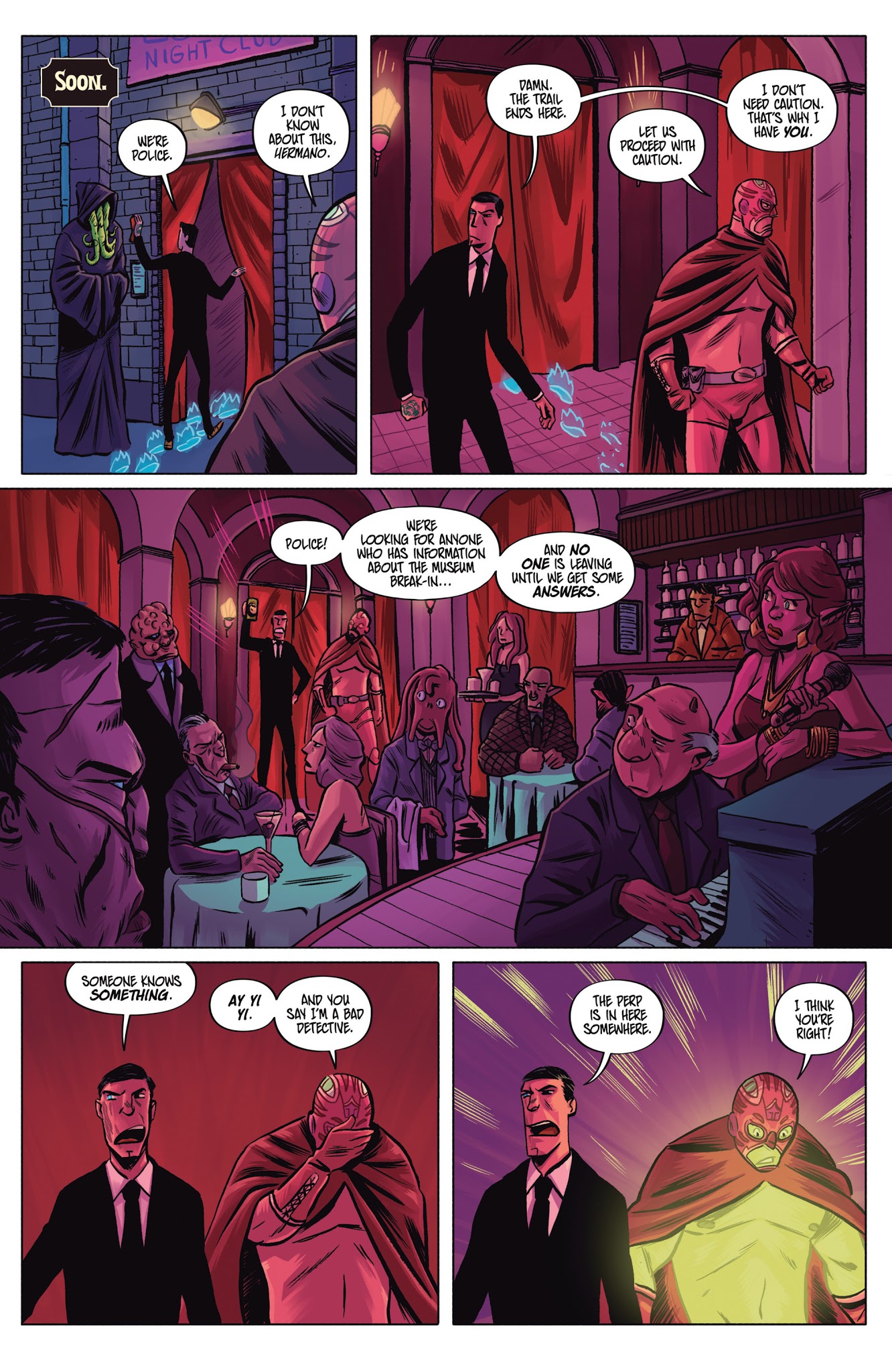 Read online Blood Brothers comic -  Issue #1 - 19