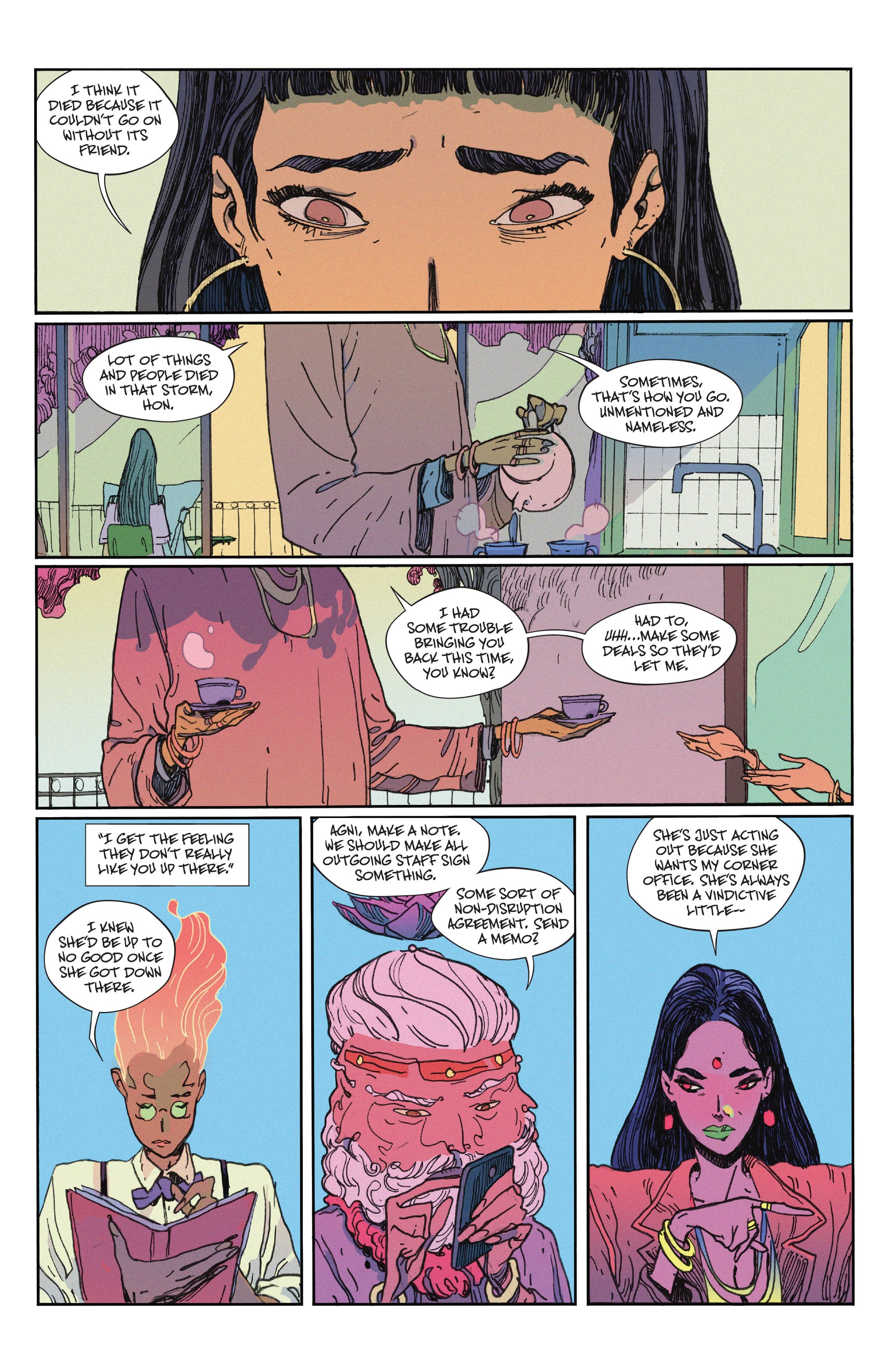 Read online The Many Deaths of Laila Starr comic -  Issue #4 - 22