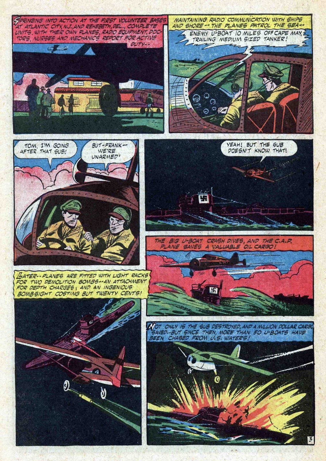 Captain Aero Comics issue 21 - Page 42