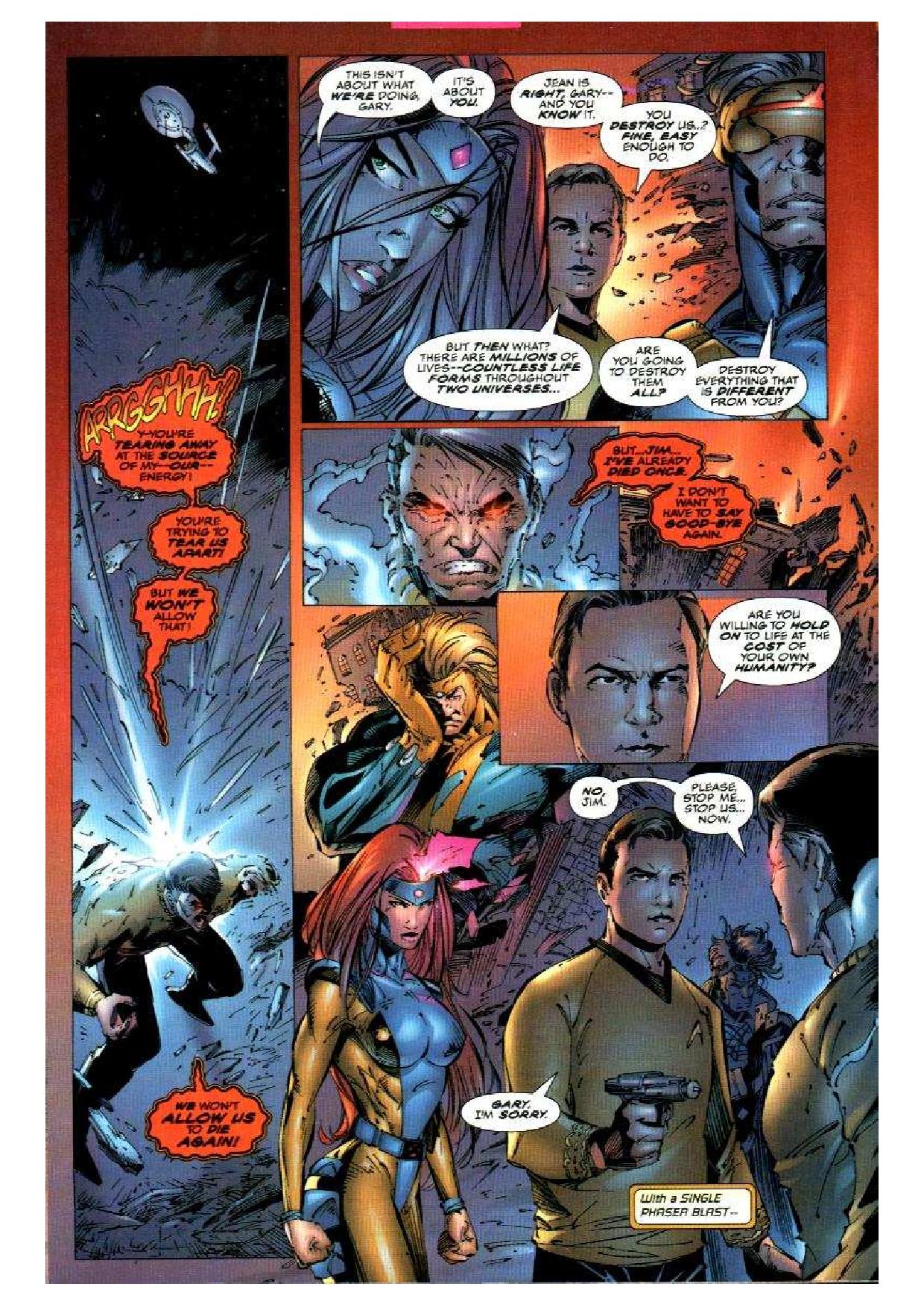 Read online Star Trek/X-Men comic -  Issue # Full - 33