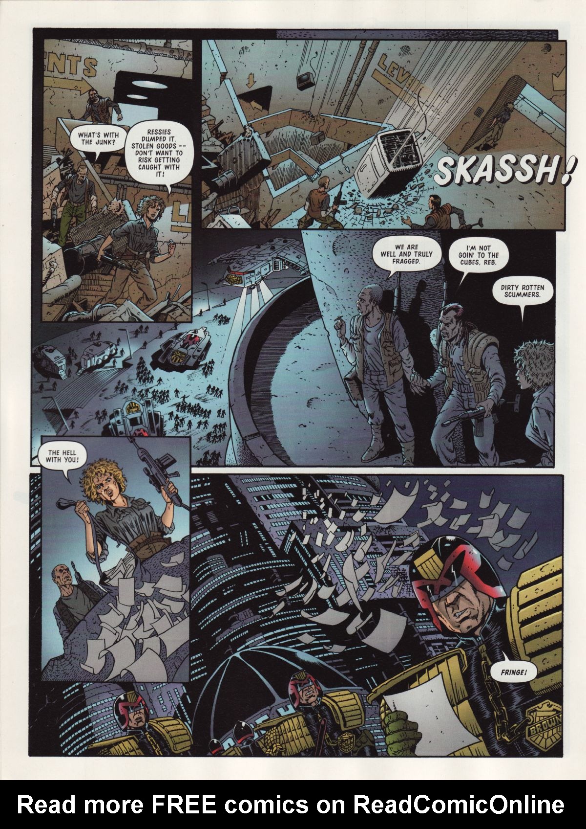 Read online Judge Dredd Megazine (Vol. 5) comic -  Issue #207 - 12