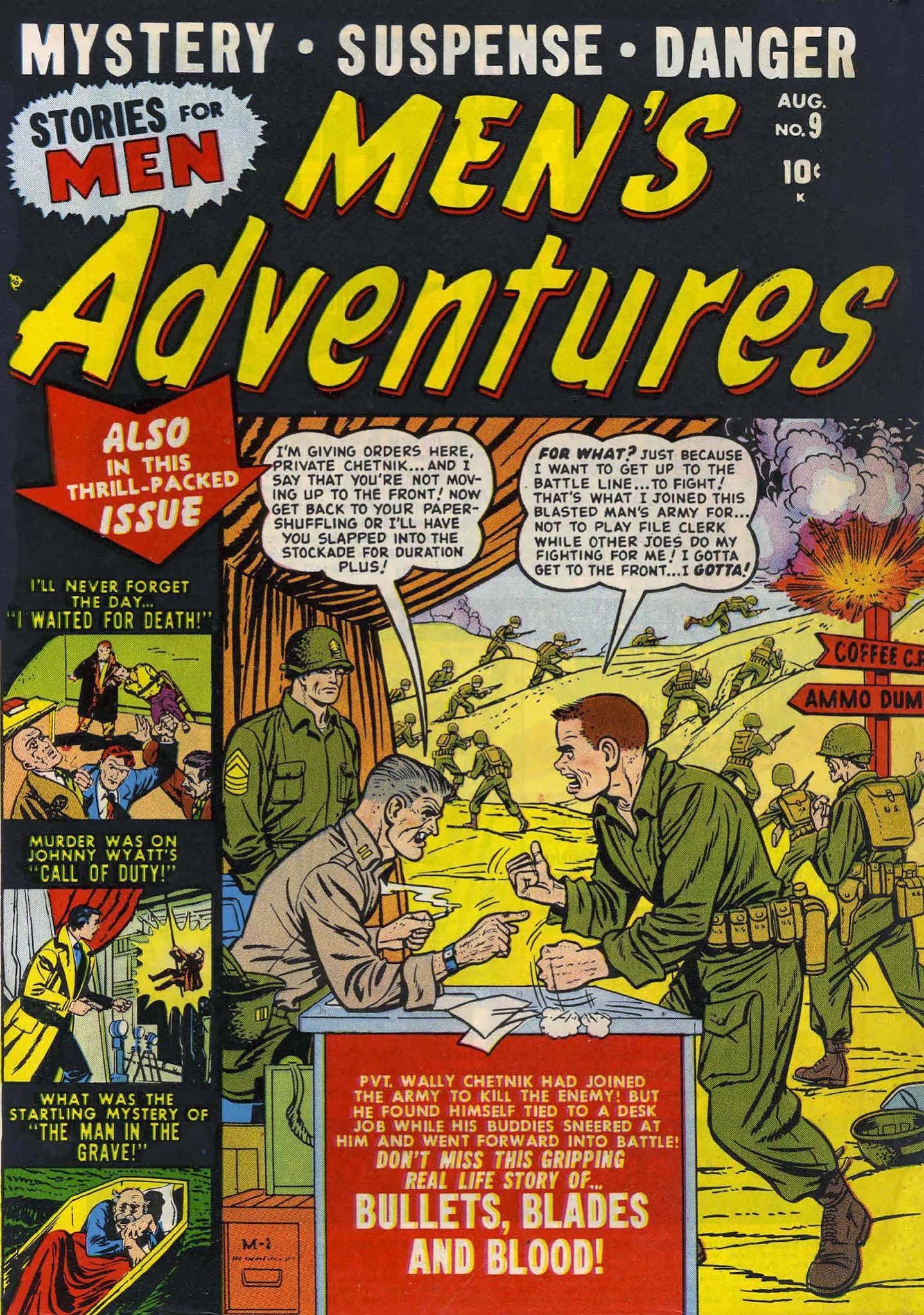 Read online Men's Adventures comic -  Issue #9 - 1