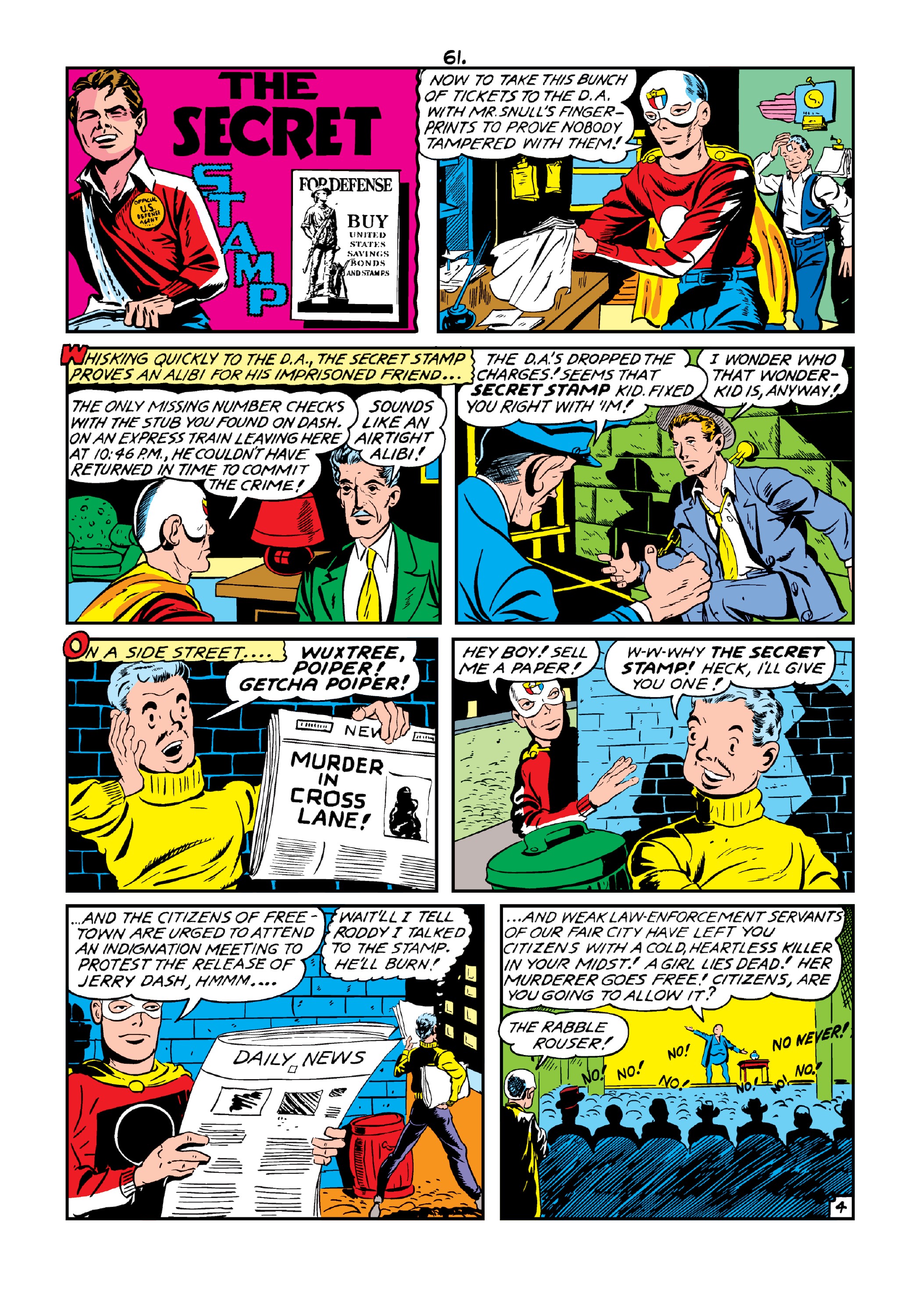 Read online Marvel Masterworks: Golden Age Captain America comic -  Issue # TPB 4 (Part 3) - 68