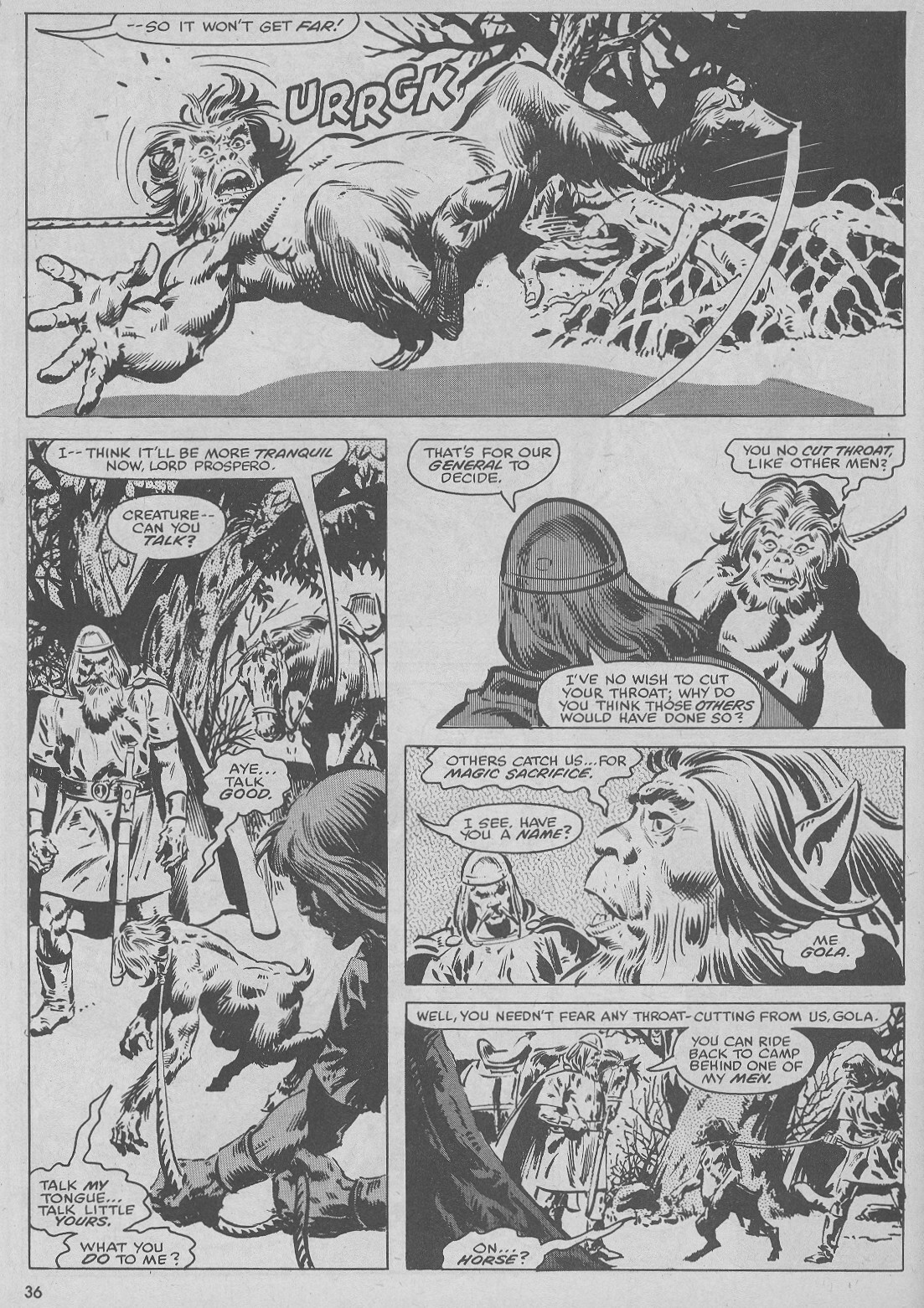 Read online The Savage Sword Of Conan comic -  Issue #51 - 36