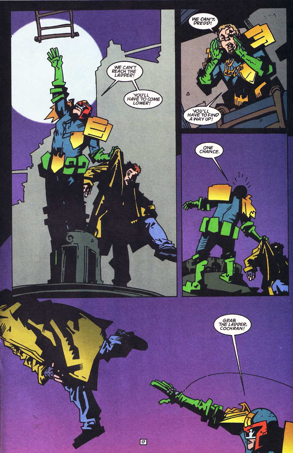 Read online Judge Dredd: Legends of the Law comic -  Issue #10 - 17