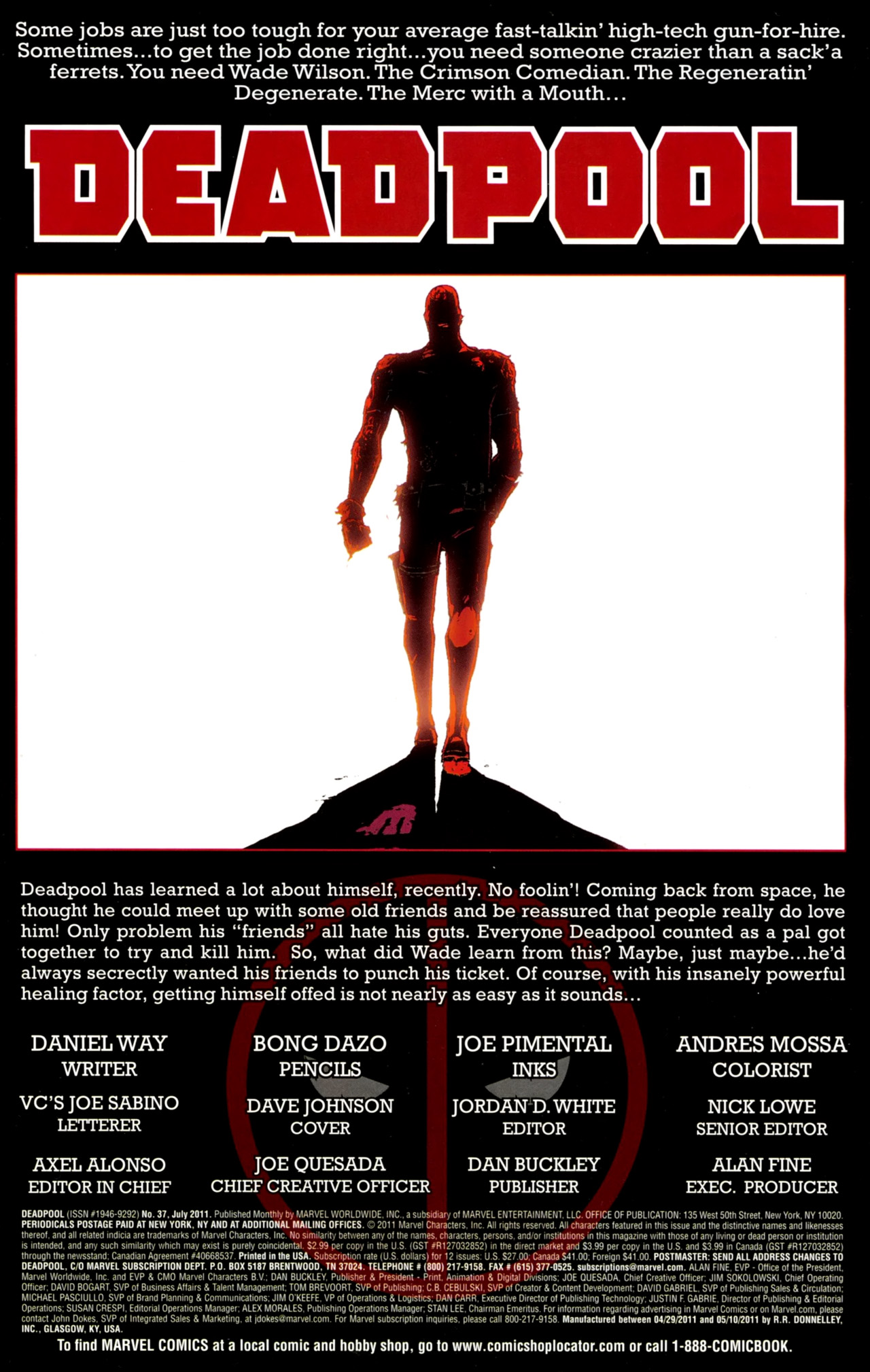 Read online Deadpool (2008) comic -  Issue #37 - 2