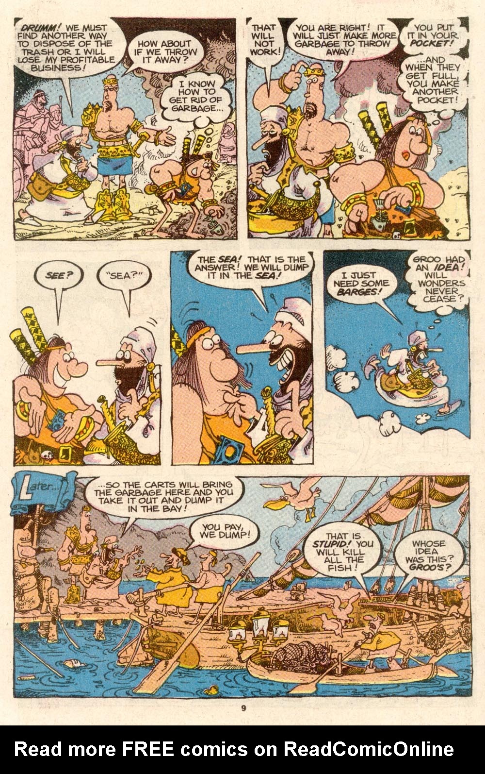 Read online Sergio Aragonés Groo the Wanderer comic -  Issue #65 - 9