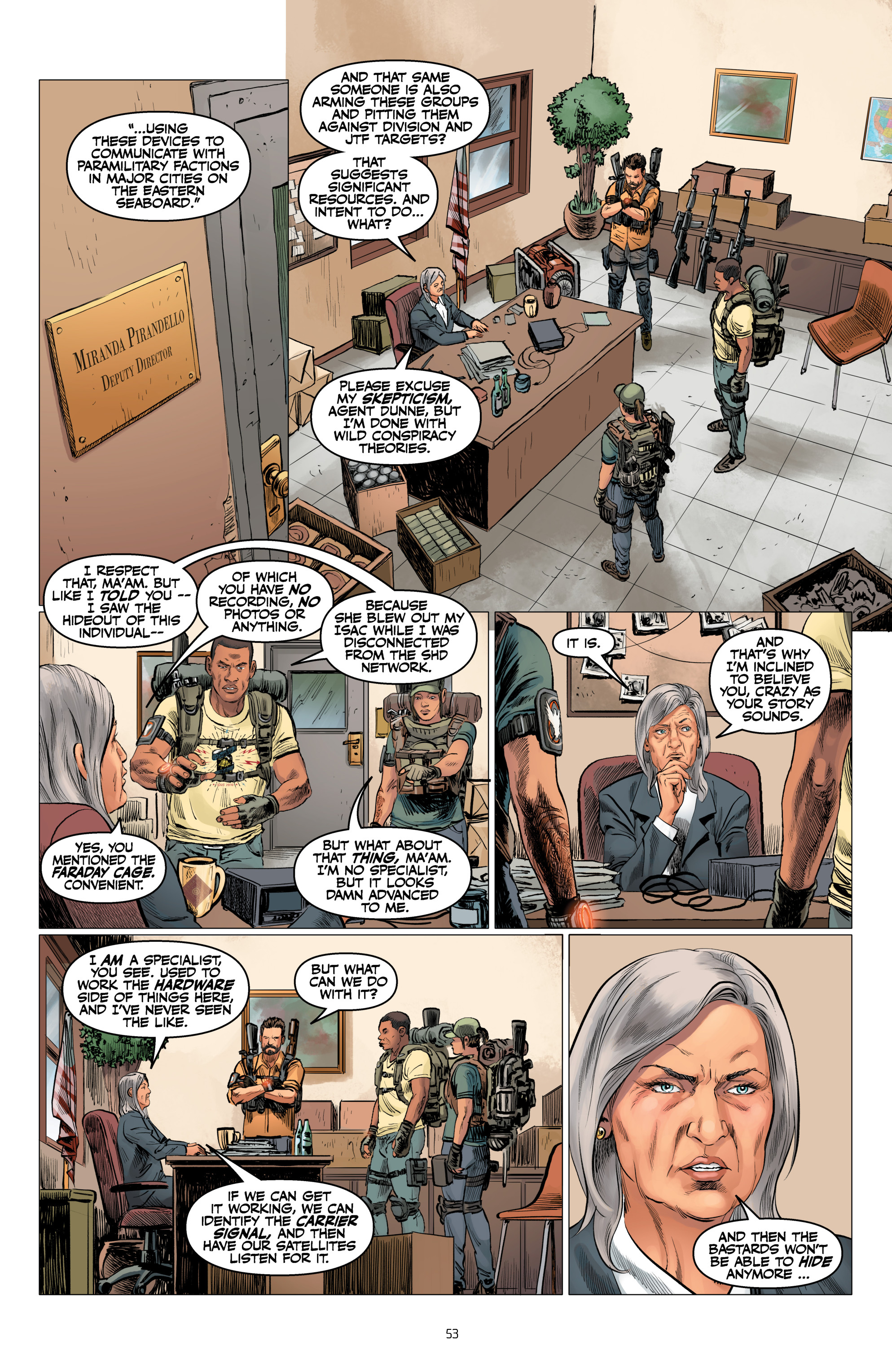 Read online Tom Clancy's The Division: Extremis Malis comic -  Issue # _TPB - 52