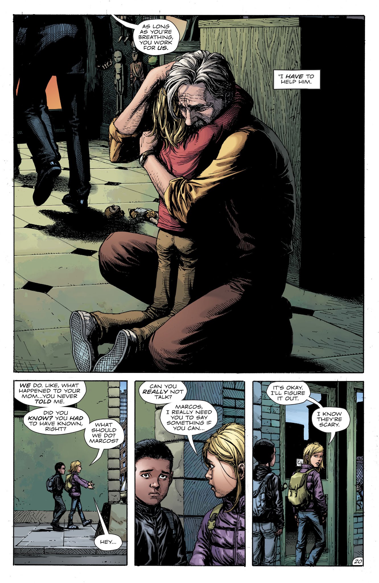 Read online Doomsday Clock comic -  Issue #6 - 23