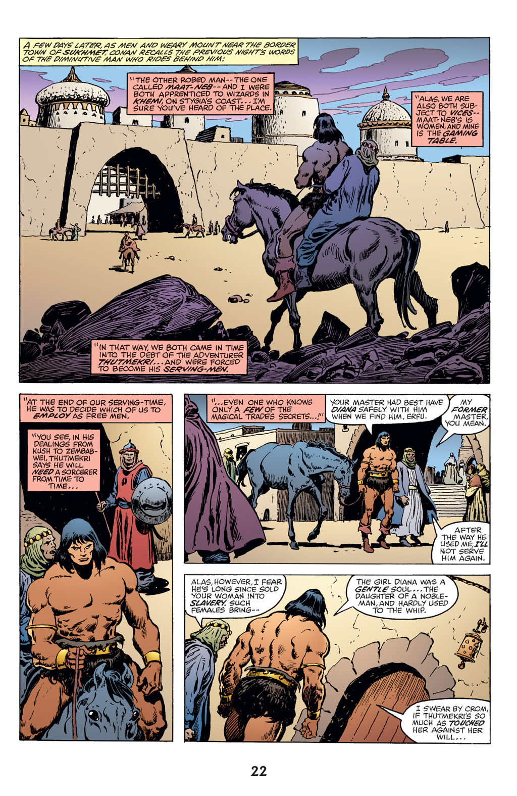 Read online The Chronicles of Conan comic -  Issue # TPB 14 (Part 1) - 22