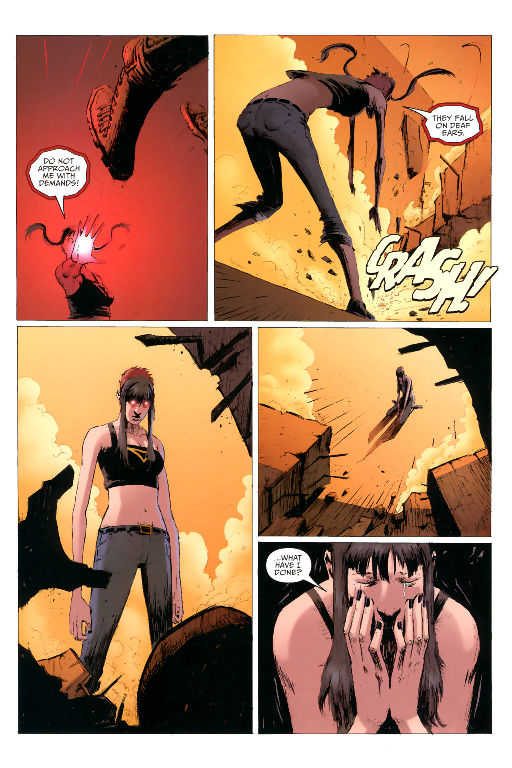 Read online Strange Girl comic -  Issue #8 - 12