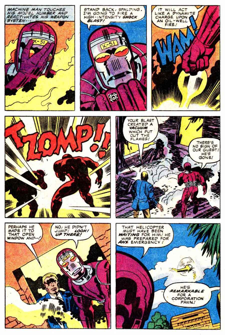 Read online Machine Man (1978) comic -  Issue #9 - 17
