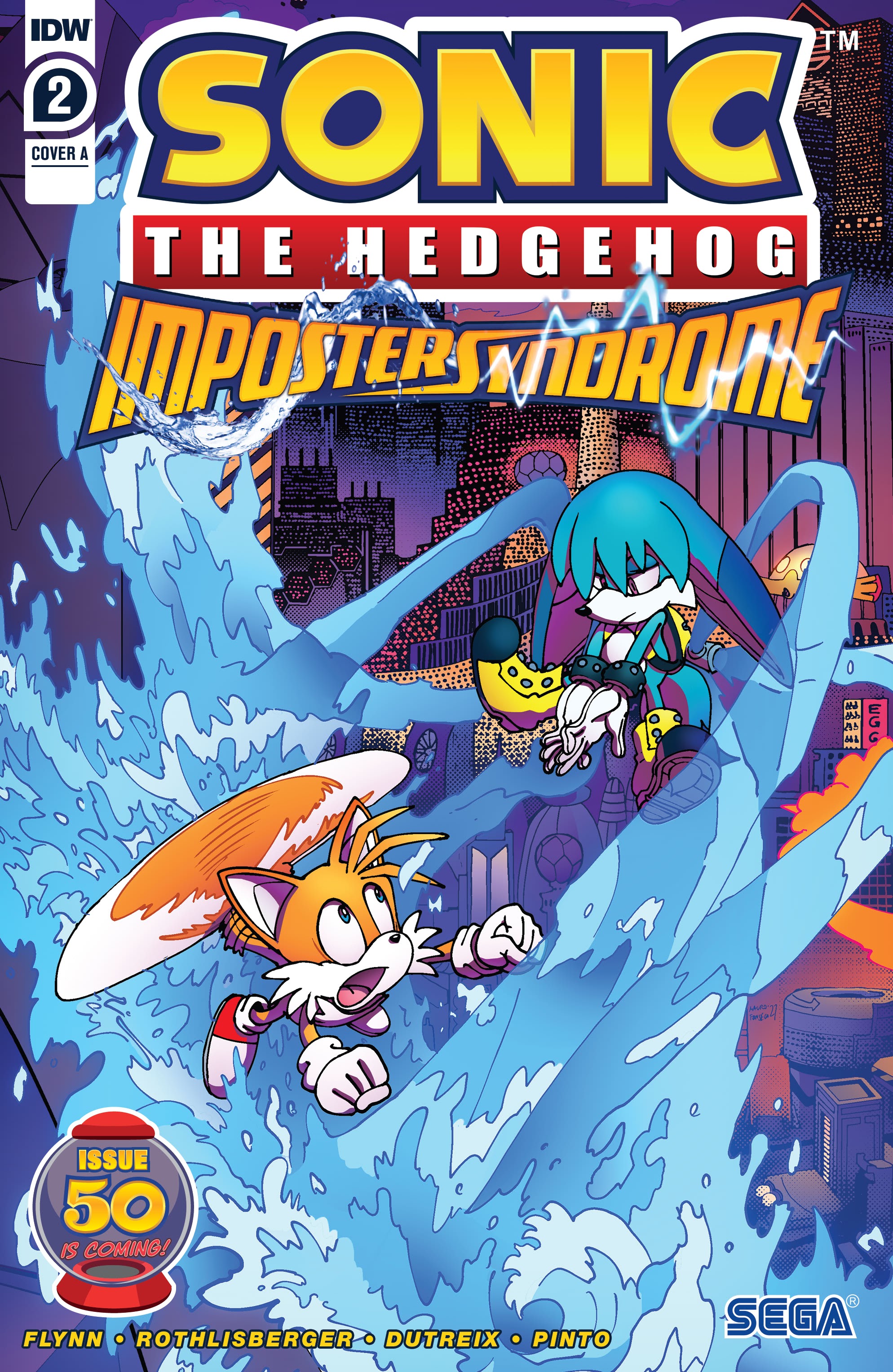 Read online Sonic the Hedgehog: Imposter Syndrome comic -  Issue #2 - 1