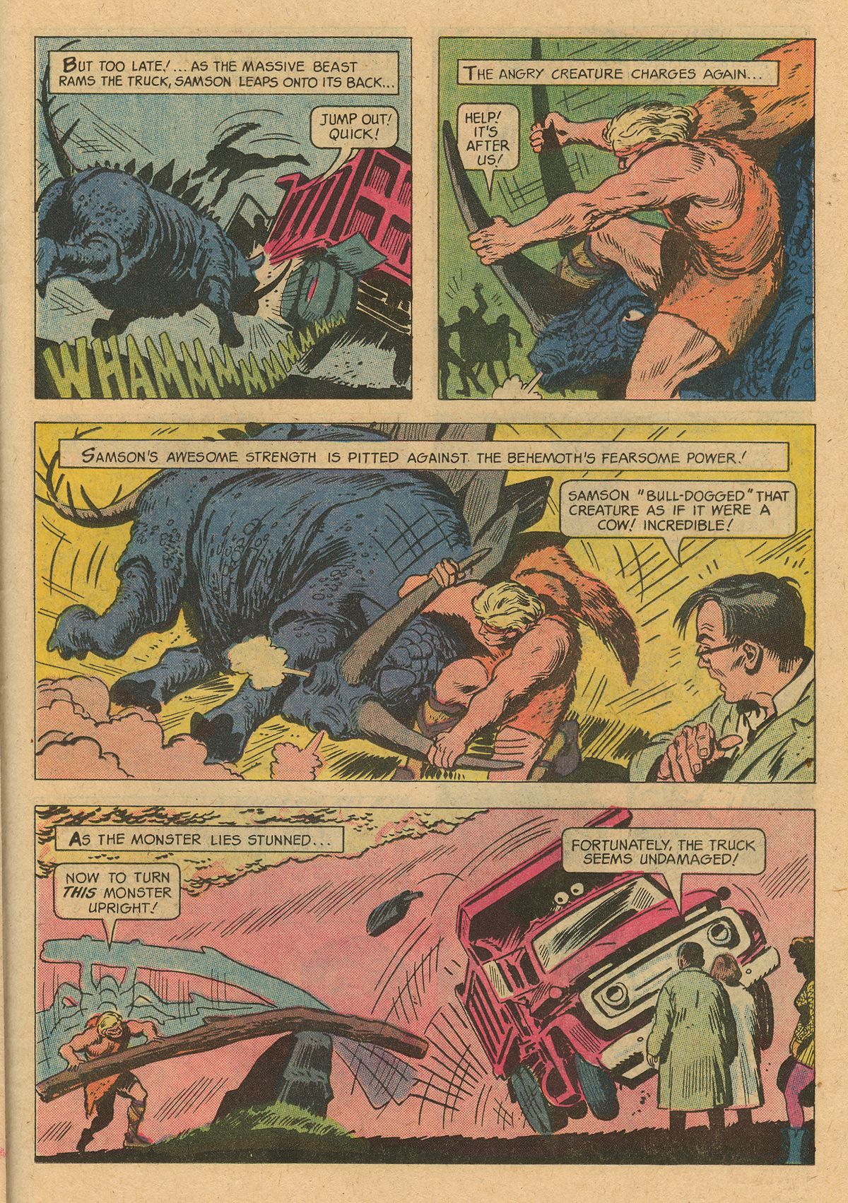 Read online Mighty Samson (1964) comic -  Issue #32 - 23