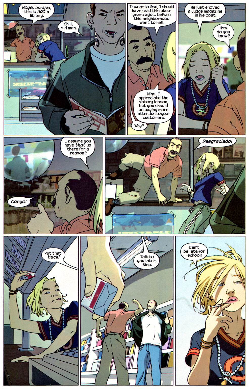 Read online NYX comic -  Issue #1 - 13