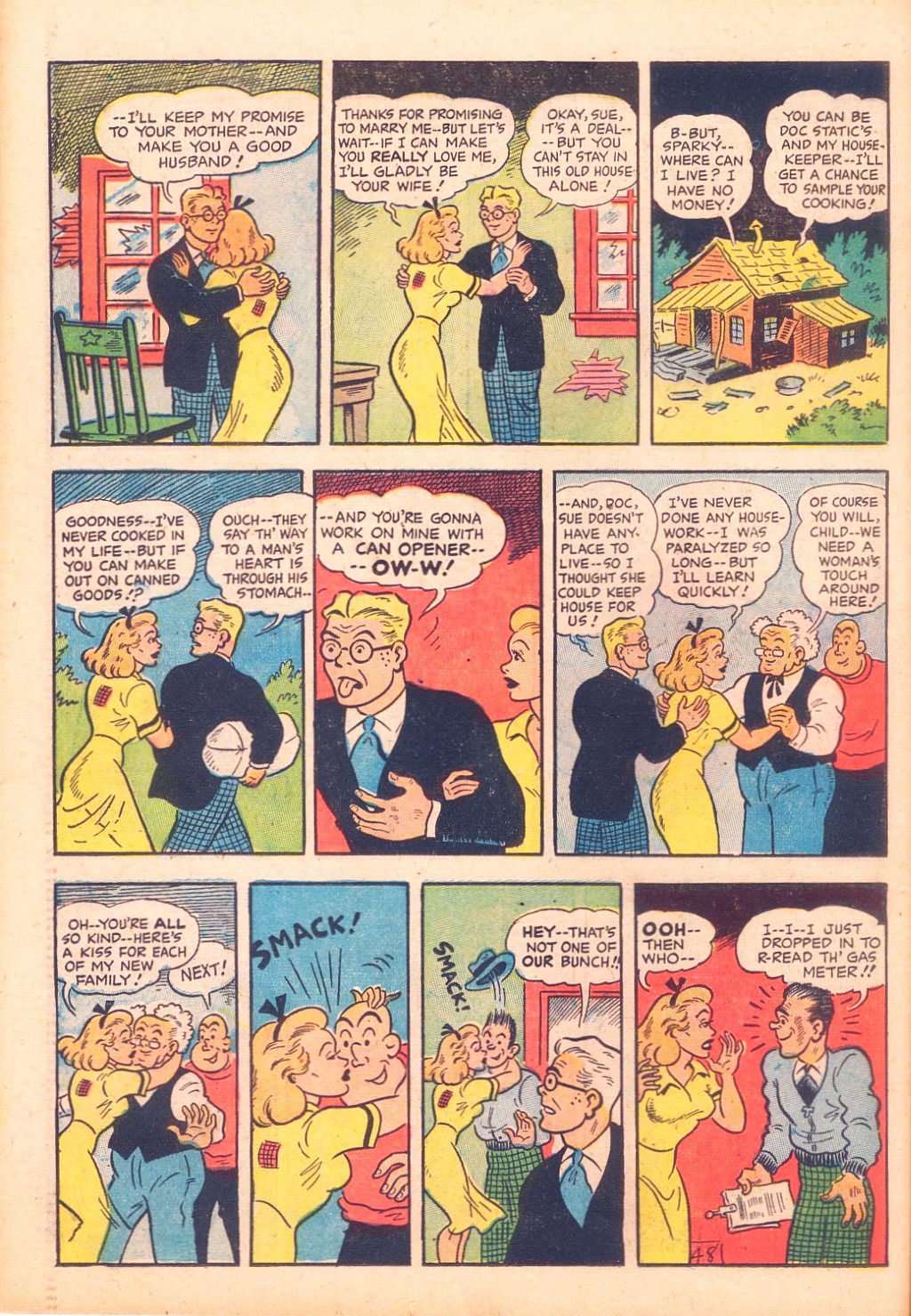 Read online Sparky Watts comic -  Issue #3 - 50