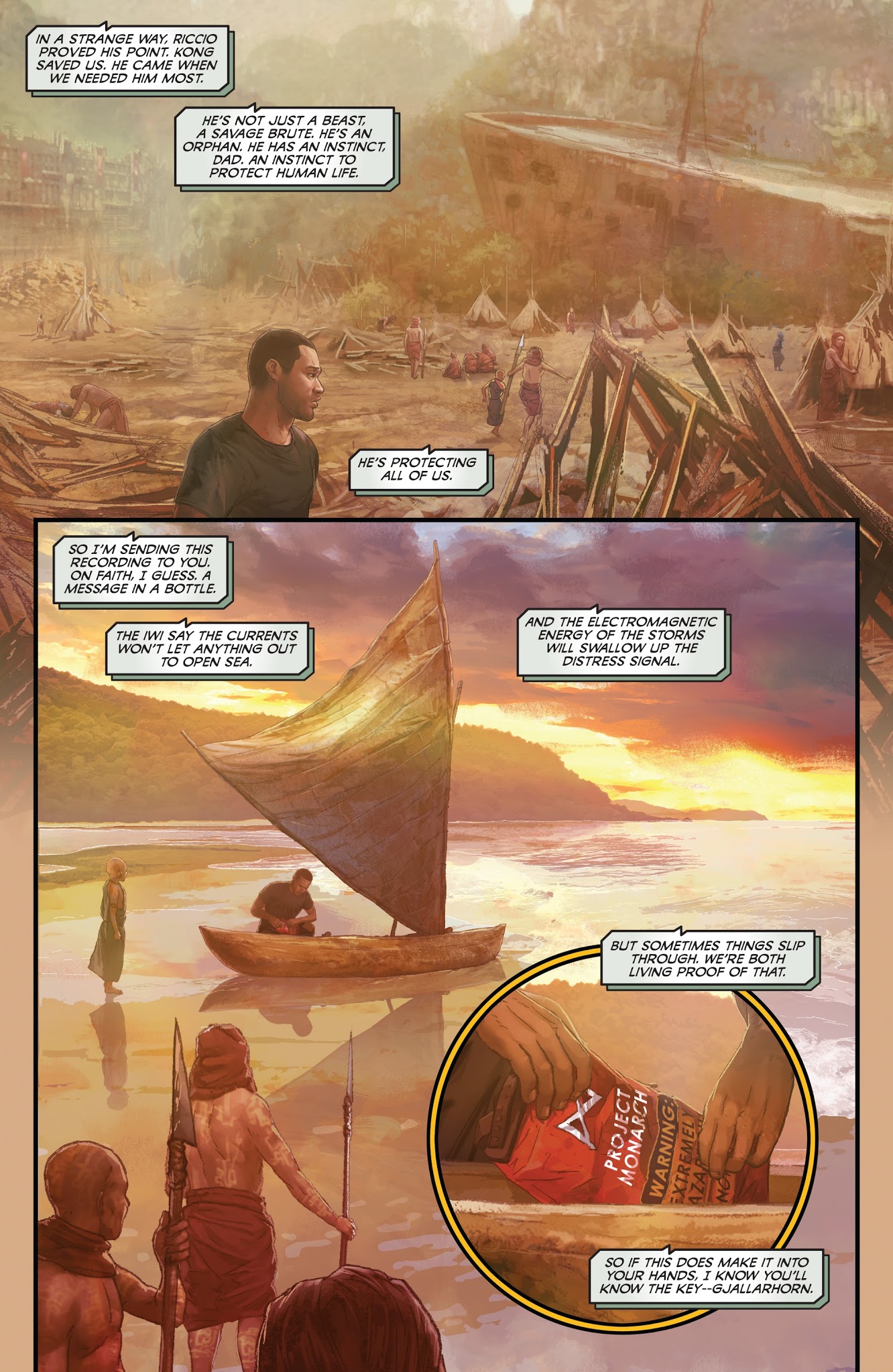 Read online Skull Island: The Birth of Kong comic -  Issue #4 - 19