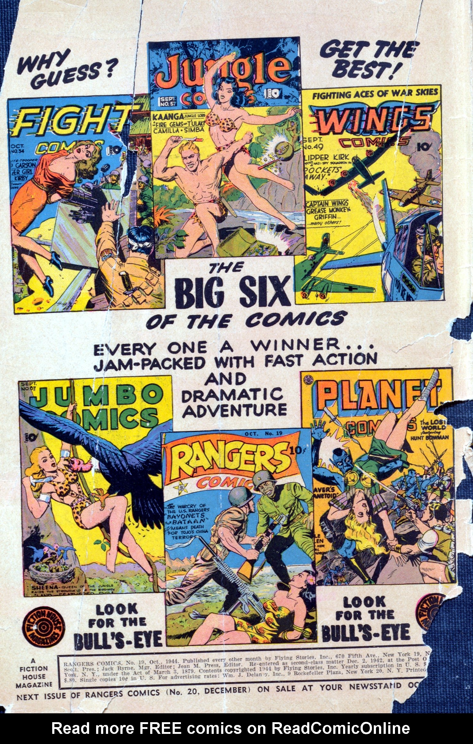 Read online Rangers Comics comic -  Issue #19 - 2