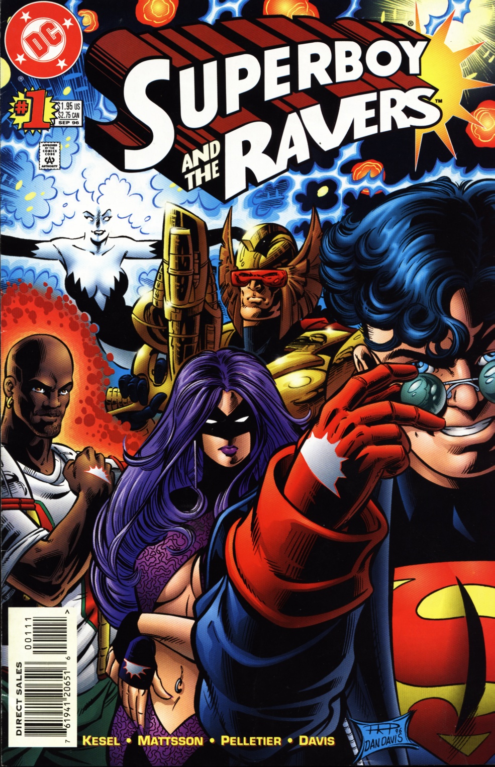 Read online Superboy & The Ravers comic -  Issue #1 - 1