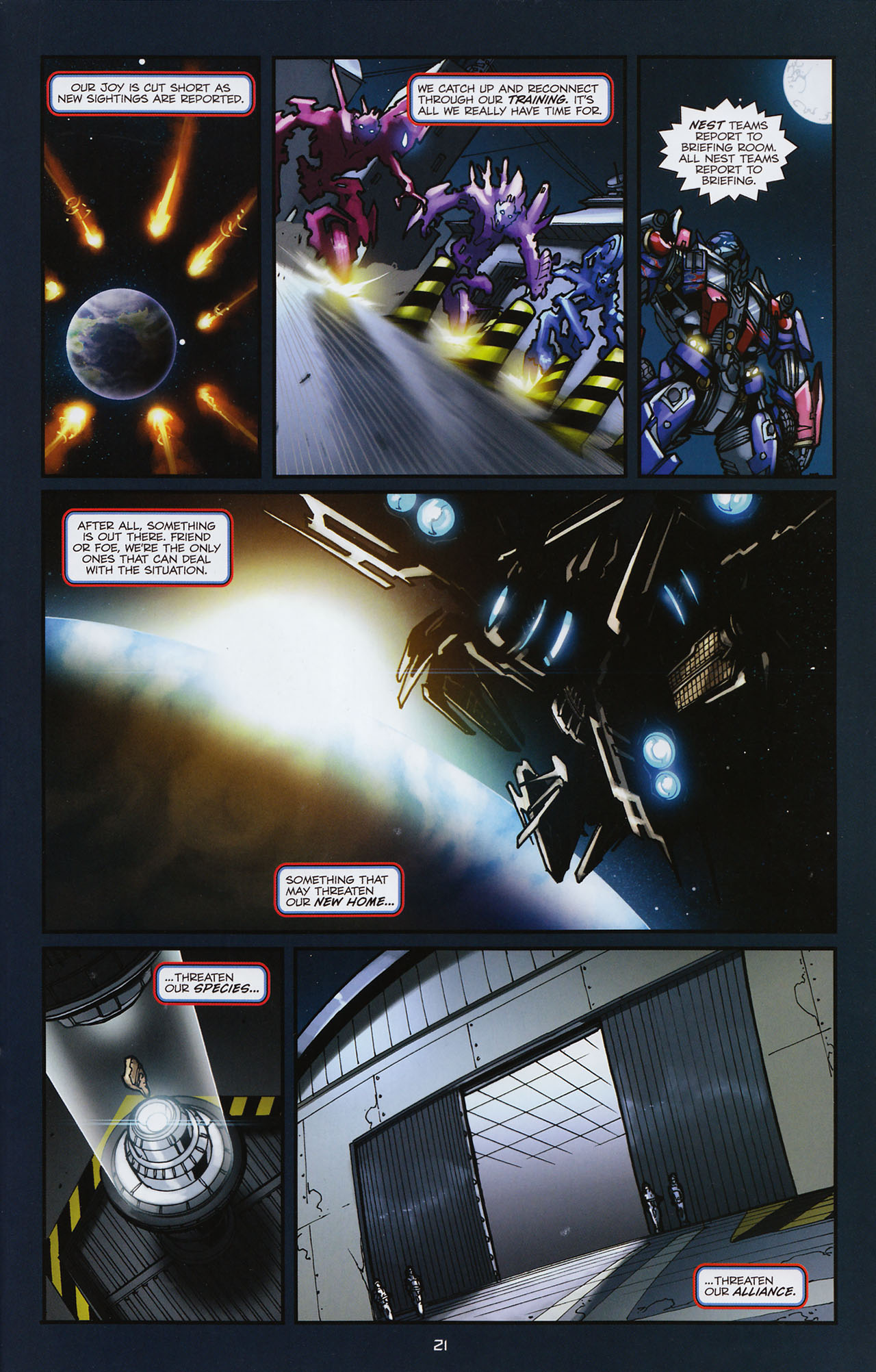 Read online Transformers: Alliance comic -  Issue #4 - 23