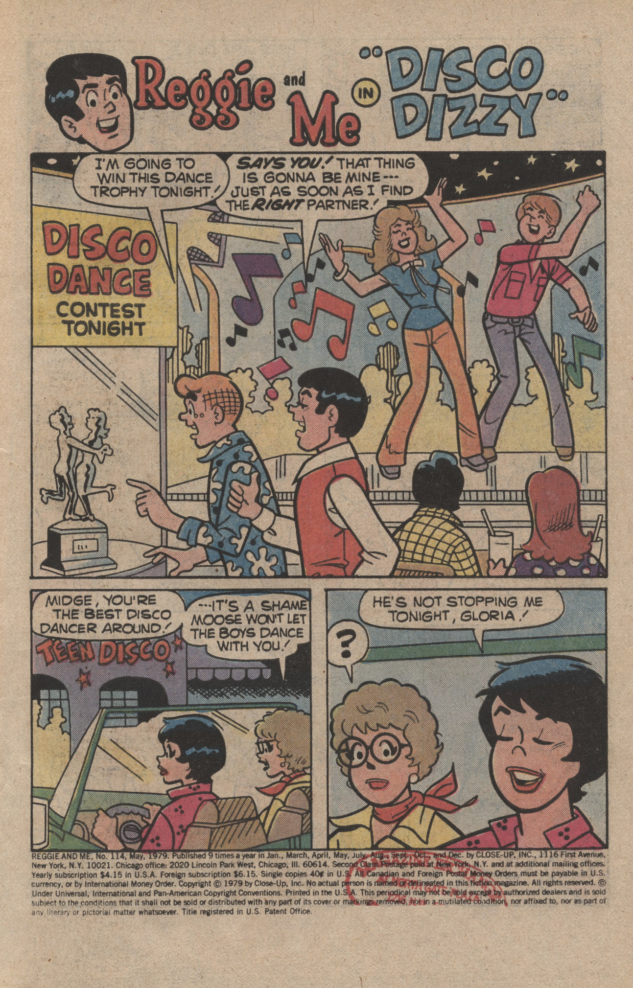 Read online Reggie and Me (1966) comic -  Issue #114 - 3