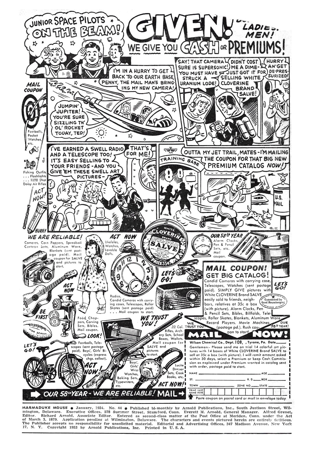 Read online Marmaduke Mouse comic -  Issue #44 - 2