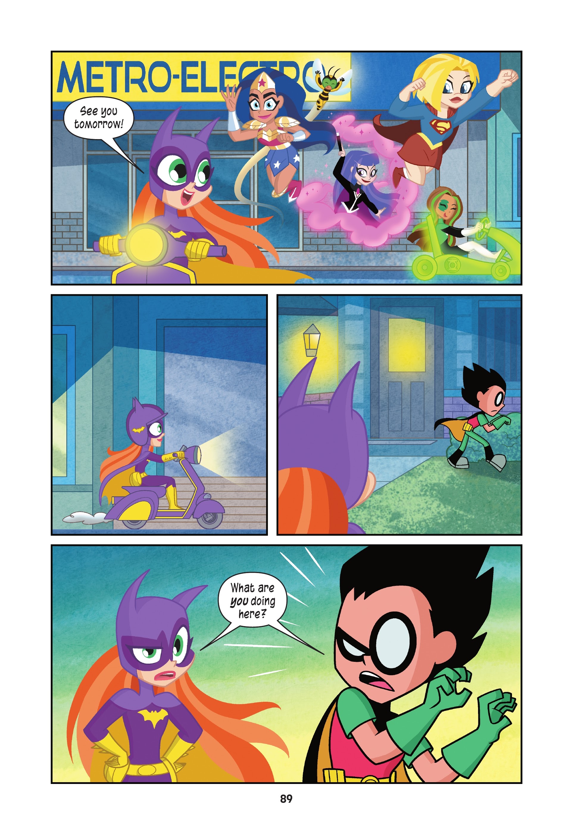 Read online Teen Titans Go!/DC Super Hero Girls: Exchange Students comic -  Issue # TPB (Part 1) - 88