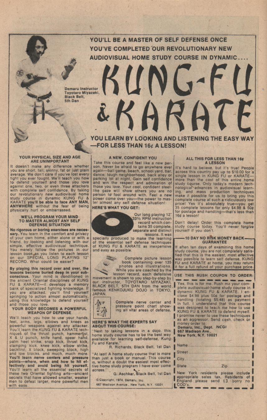 Read online Kamandi, The Last Boy On Earth comic -  Issue #34 - 34