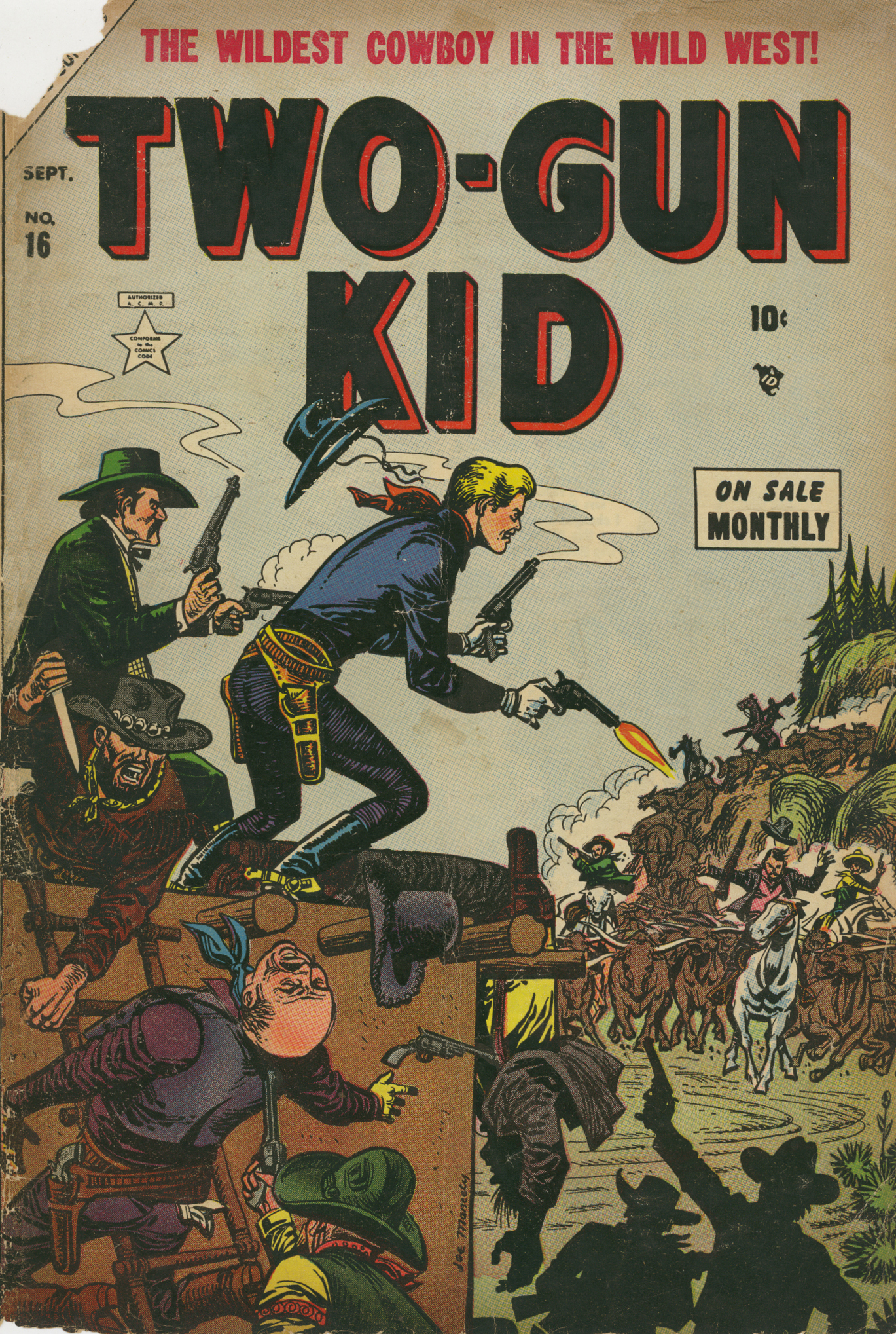 Read online Two-Gun Kid comic -  Issue #16 - 1