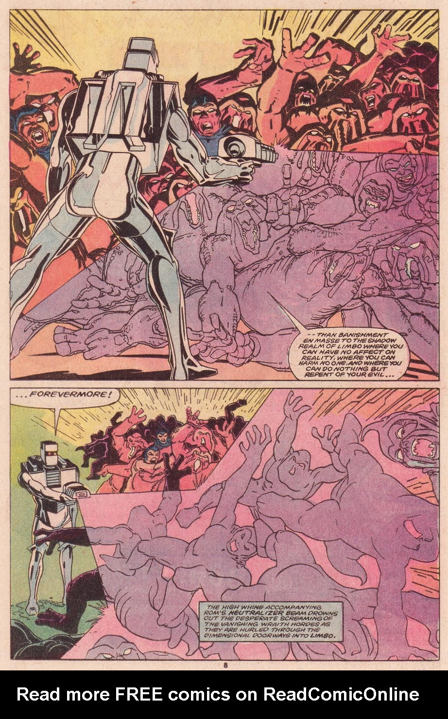 Read online ROM (1979) comic -  Issue #66 - 8