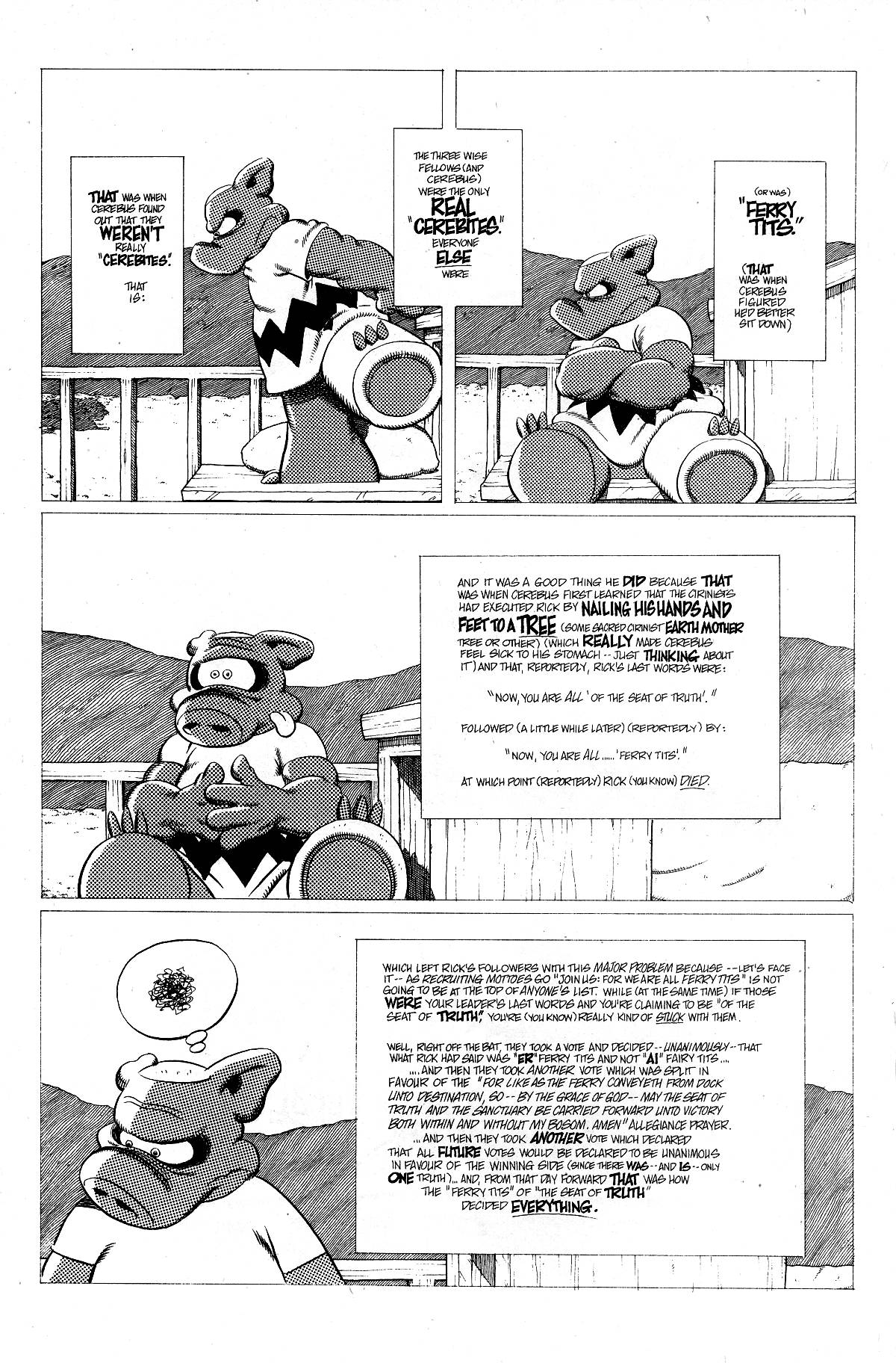 Read online Cerebus comic -  Issue #275 - 14