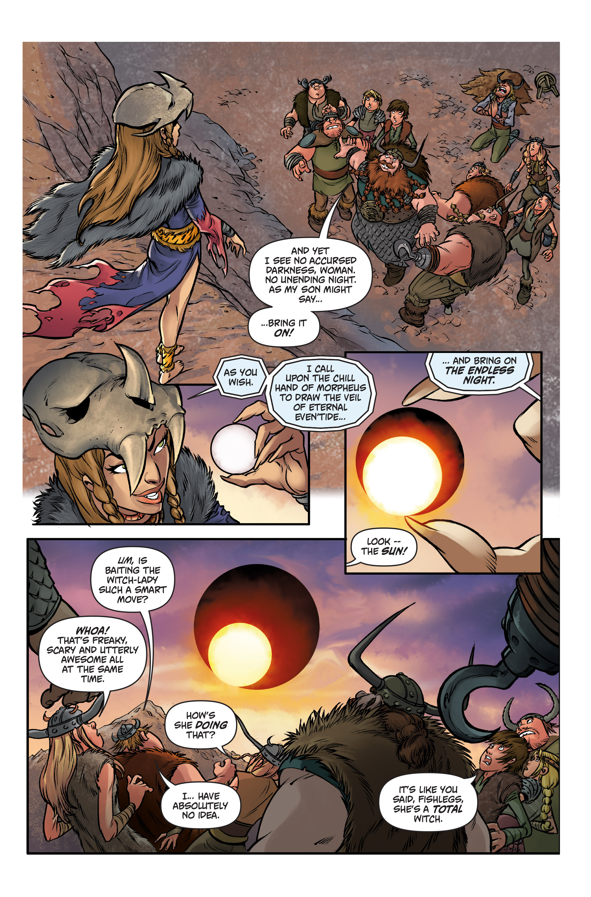 Read online DreamWorks Dragons: Defenders of Berk Collection: Fire & Ice comic -  Issue # TPB - 18