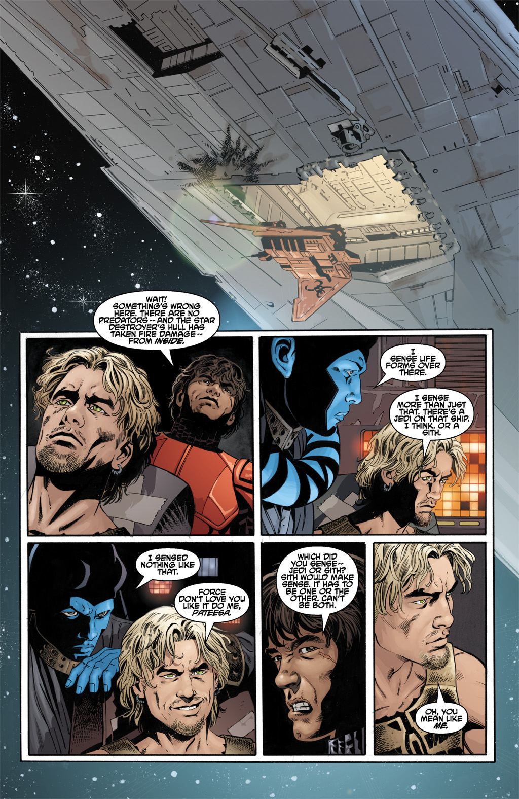 Read online Star Wars: Legacy (2006) comic -  Issue #28 - 12