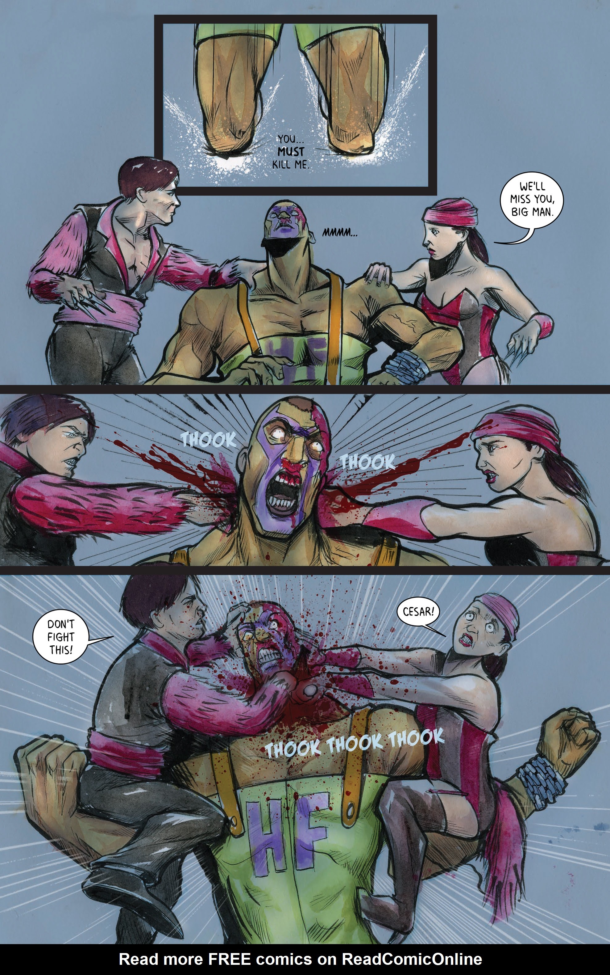 Read online Made Up: Zombie Clown Circus comic -  Issue # Full - 43