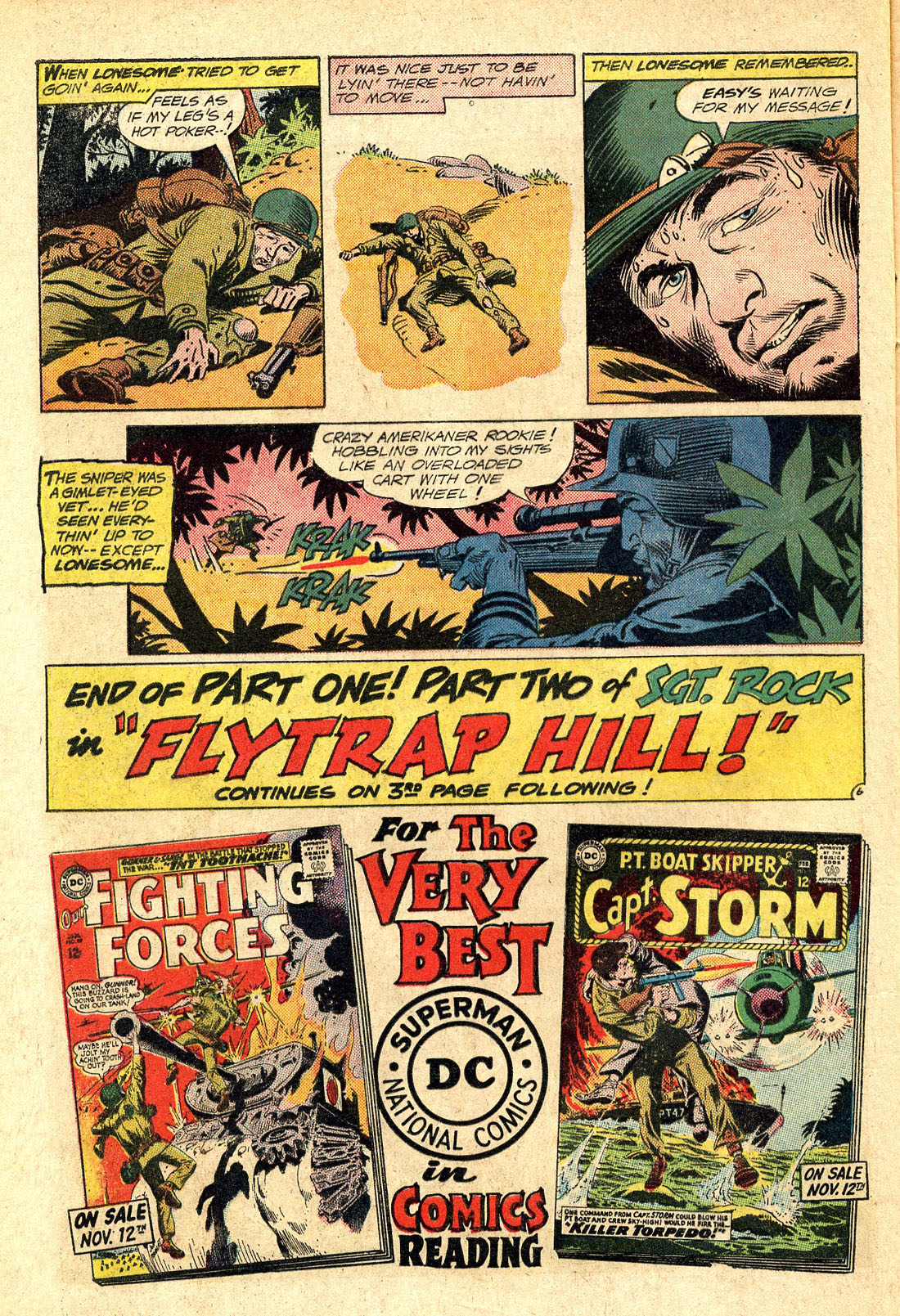 Read online Our Army at War (1952) comic -  Issue #150 - 8