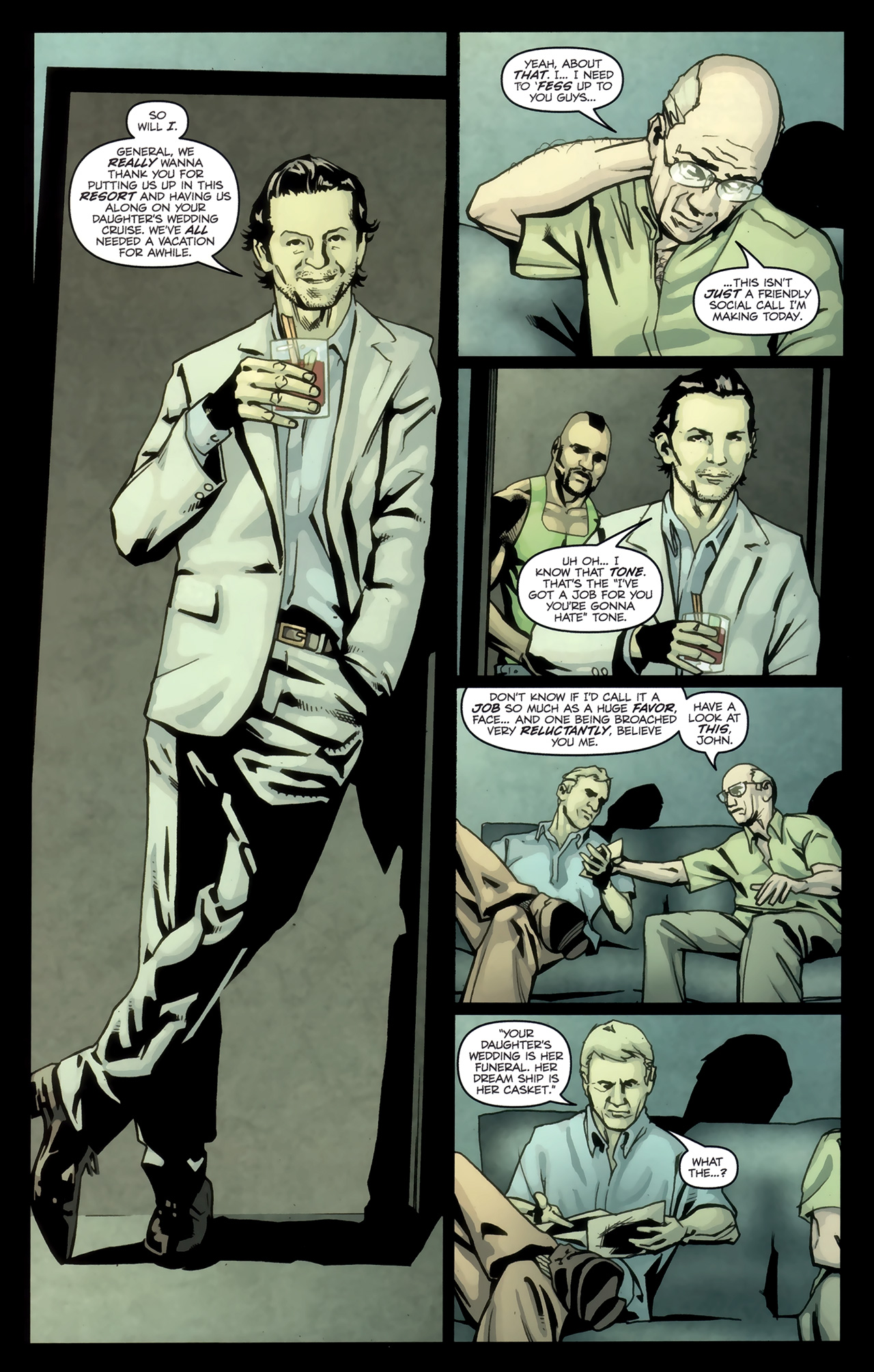 Read online A-Team: Shotgun Wedding comic -  Issue #2 - 8