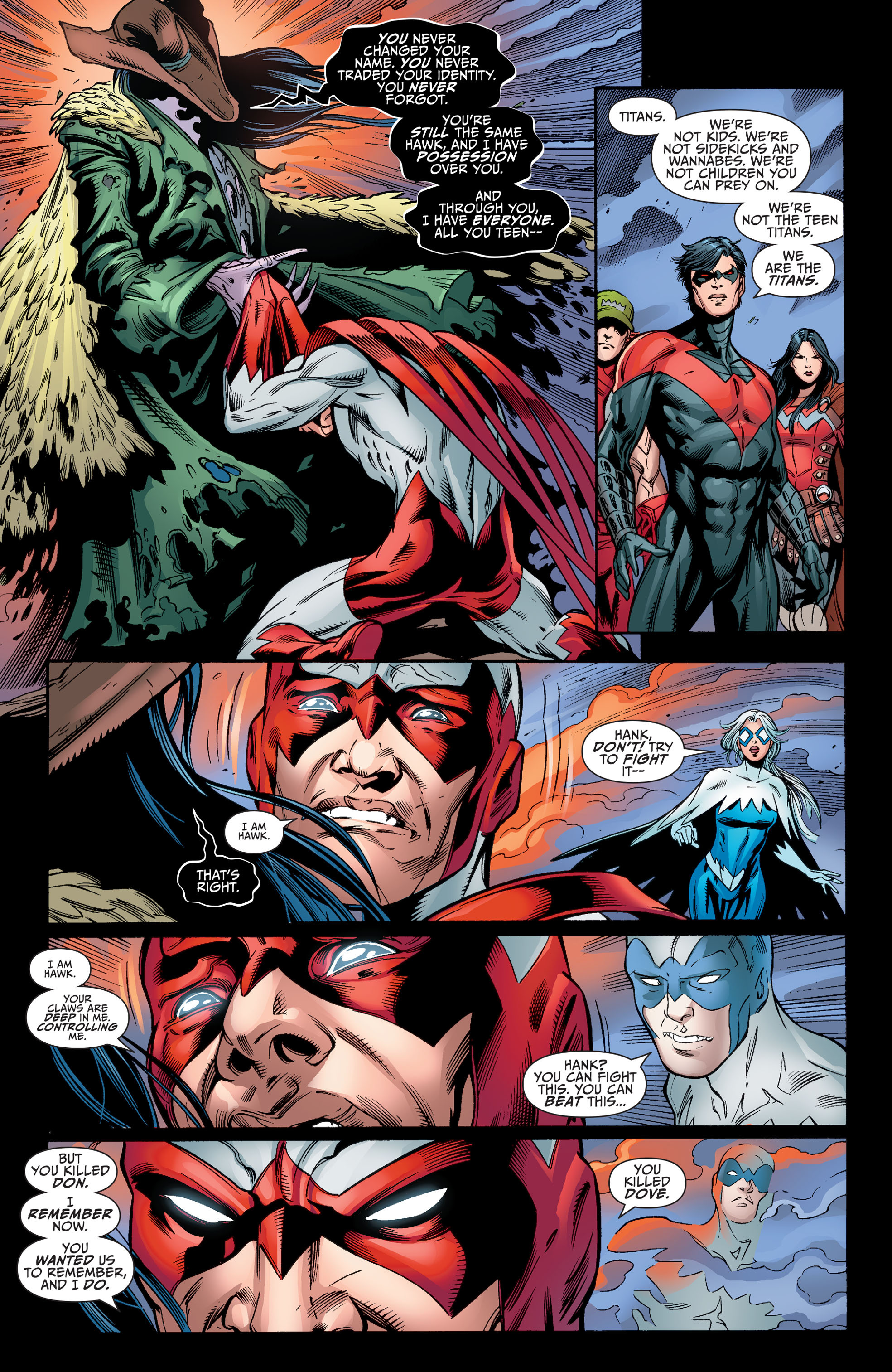 Read online Titans Hunt comic -  Issue #8 - 16