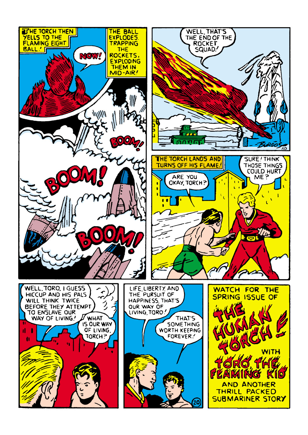 Read online The Human Torch (1940) comic -  Issue #3 - 44