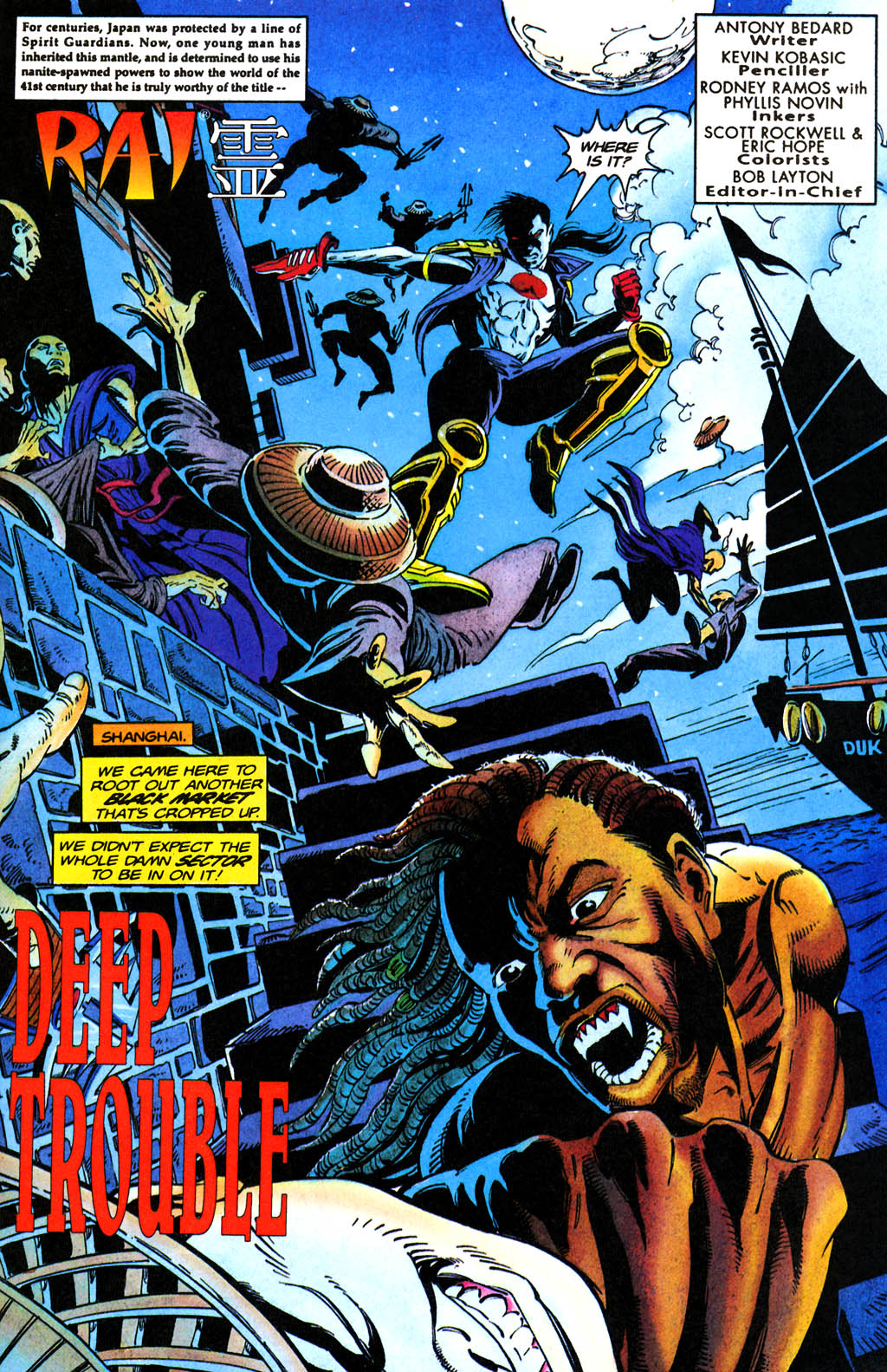 Read online Rai (1992) comic -  Issue #33 - 2