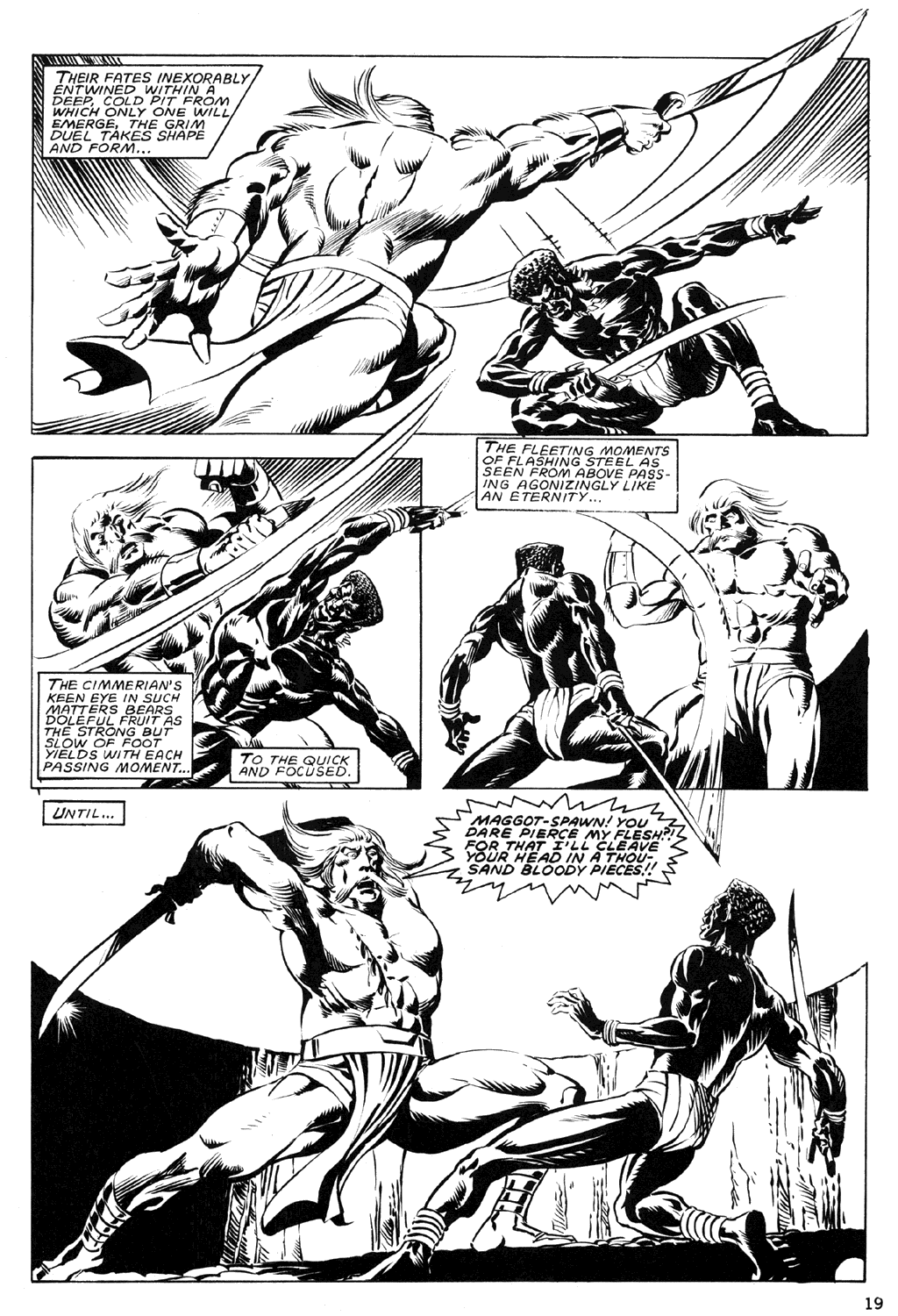 Read online The Savage Sword Of Conan comic -  Issue #120 - 20